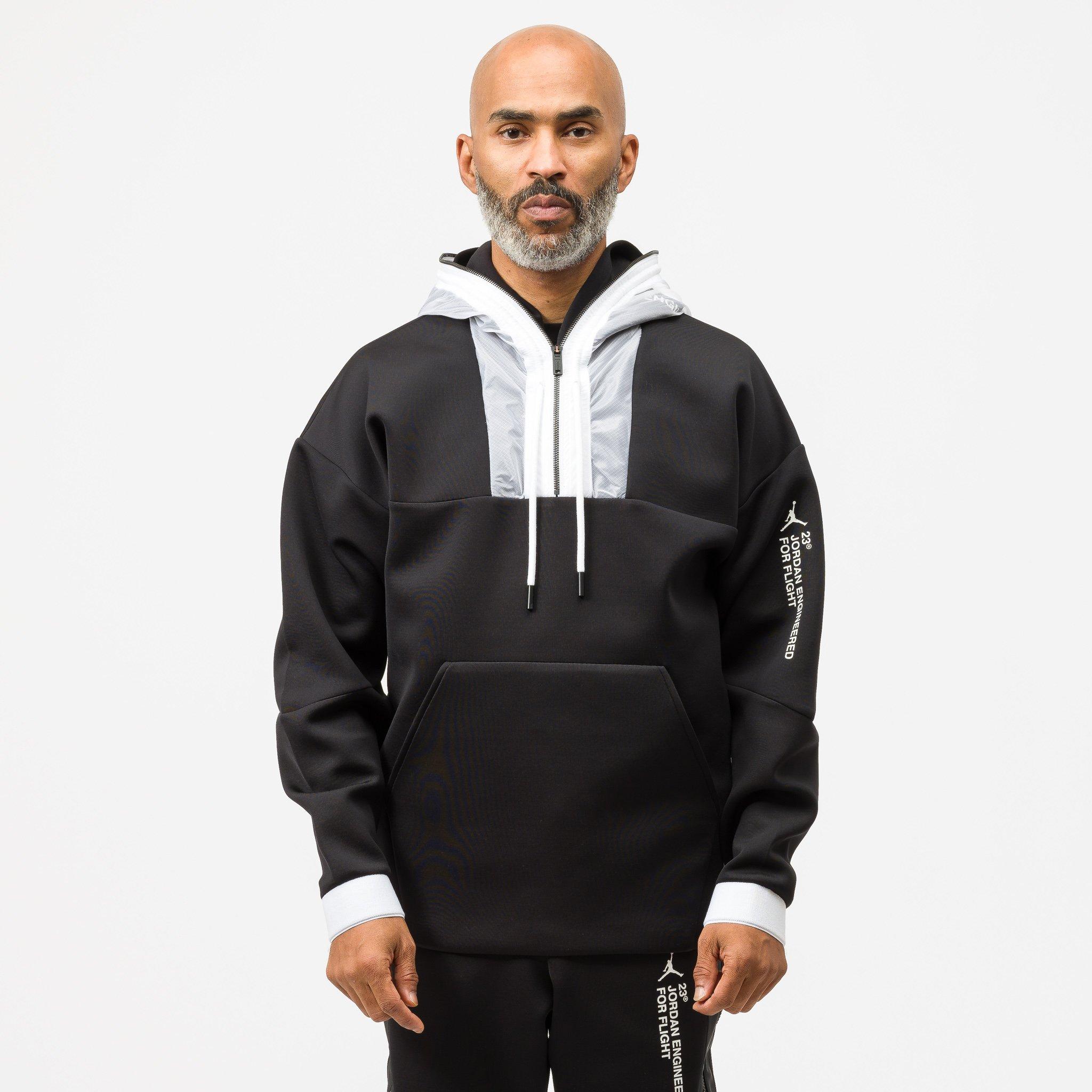 jordan half zip hoodie