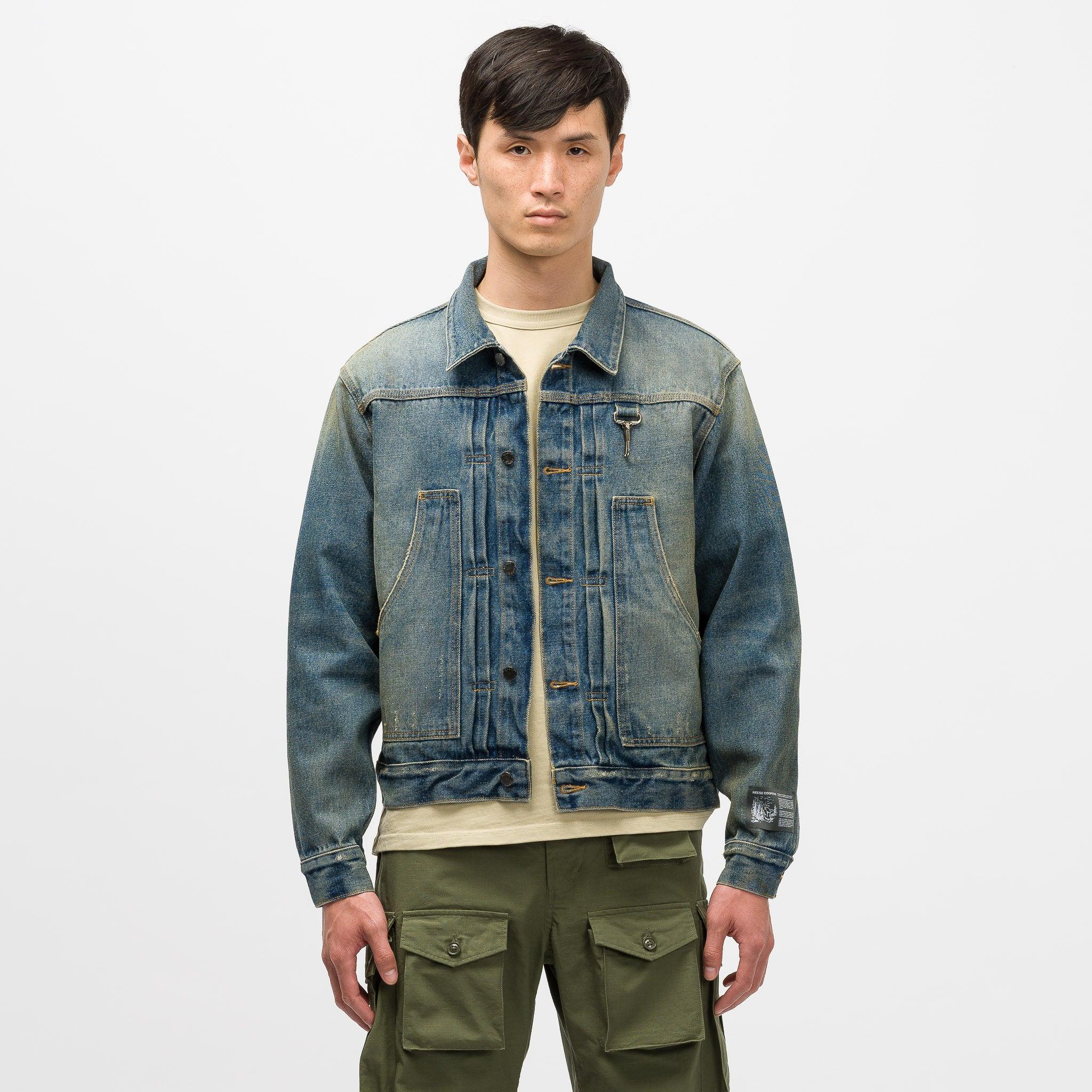 Reese Cooper Washed Denim Jacket in 