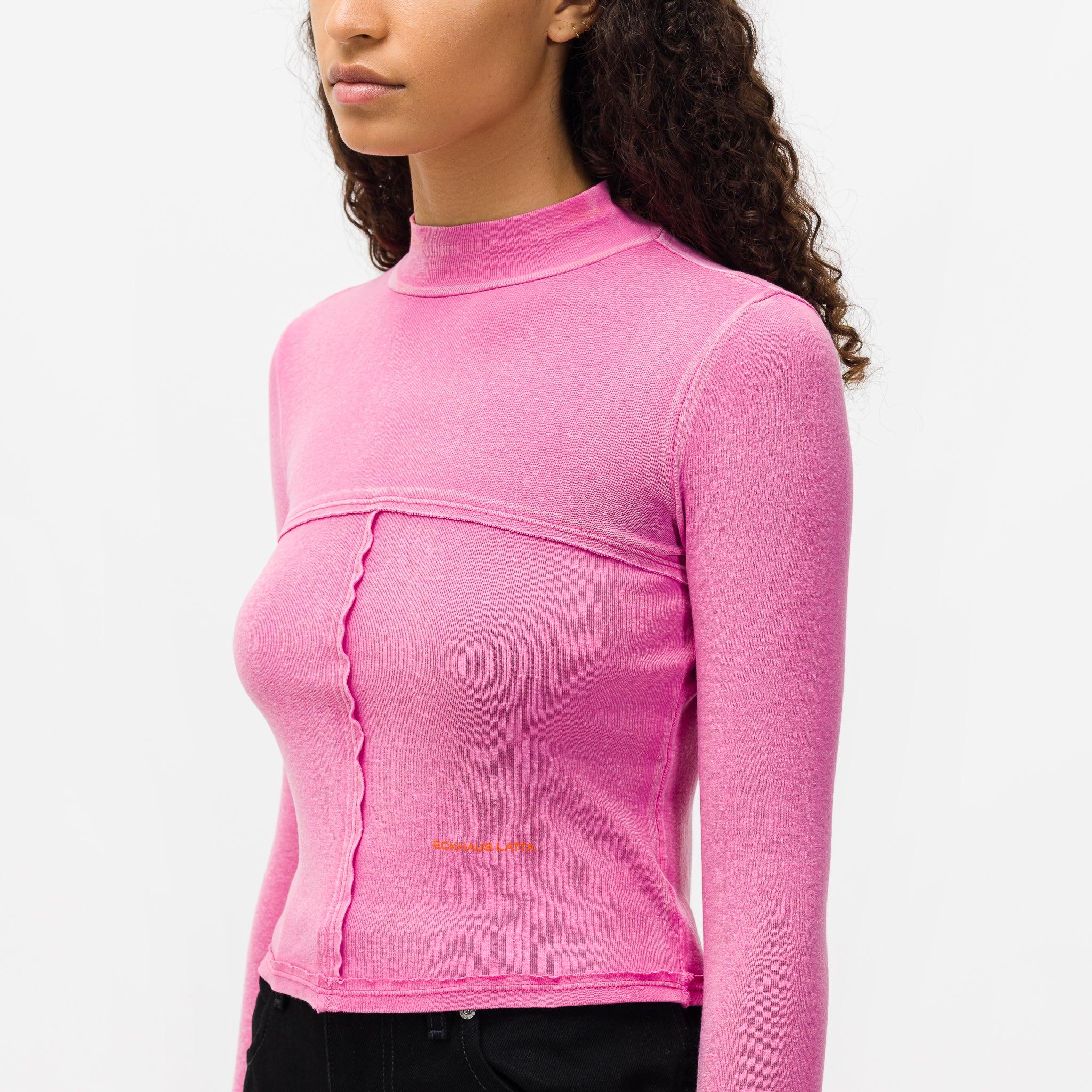 Atterley Clothing Tops High Necks Lapped Baby Turtleneck 