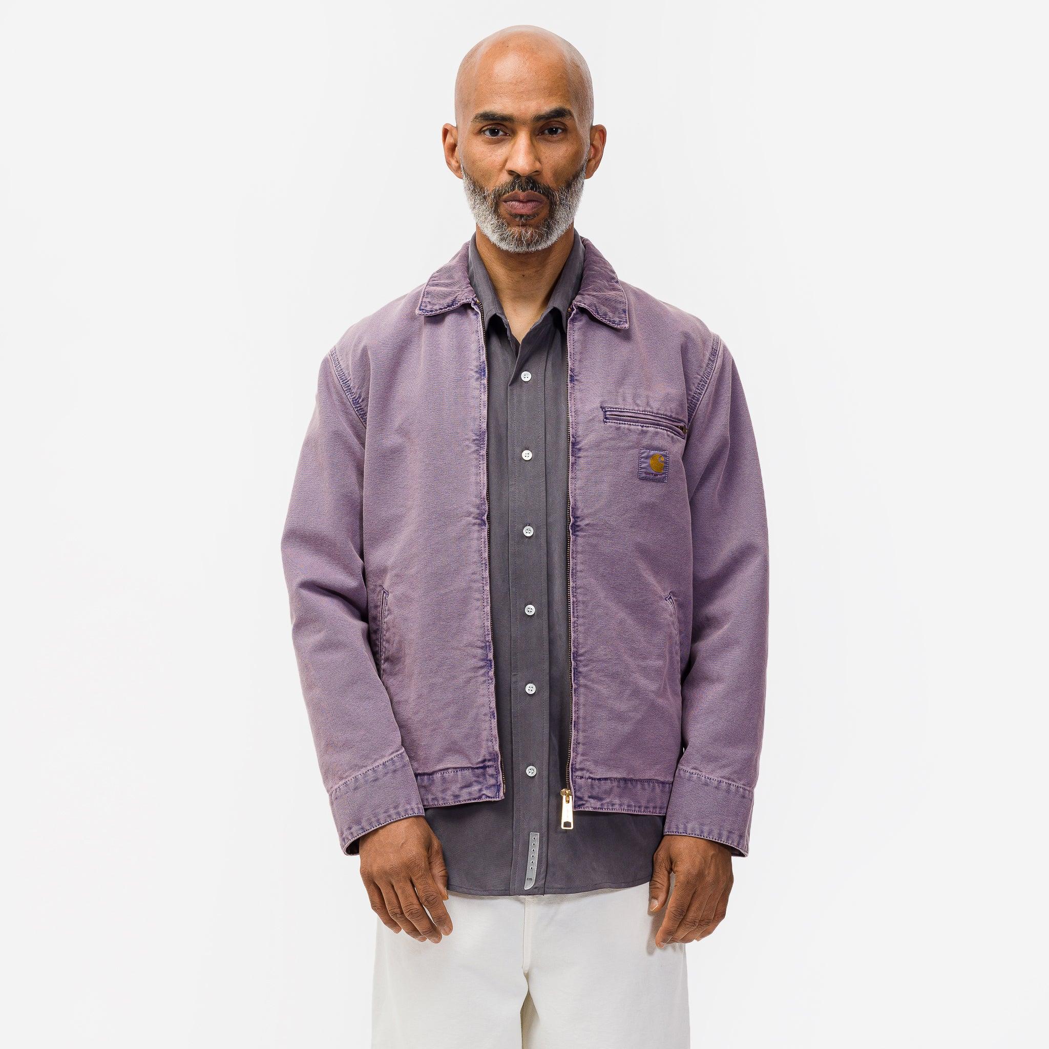 Carhartt WIP Cotton Detroit Jacket in Purple for Men | Lyst