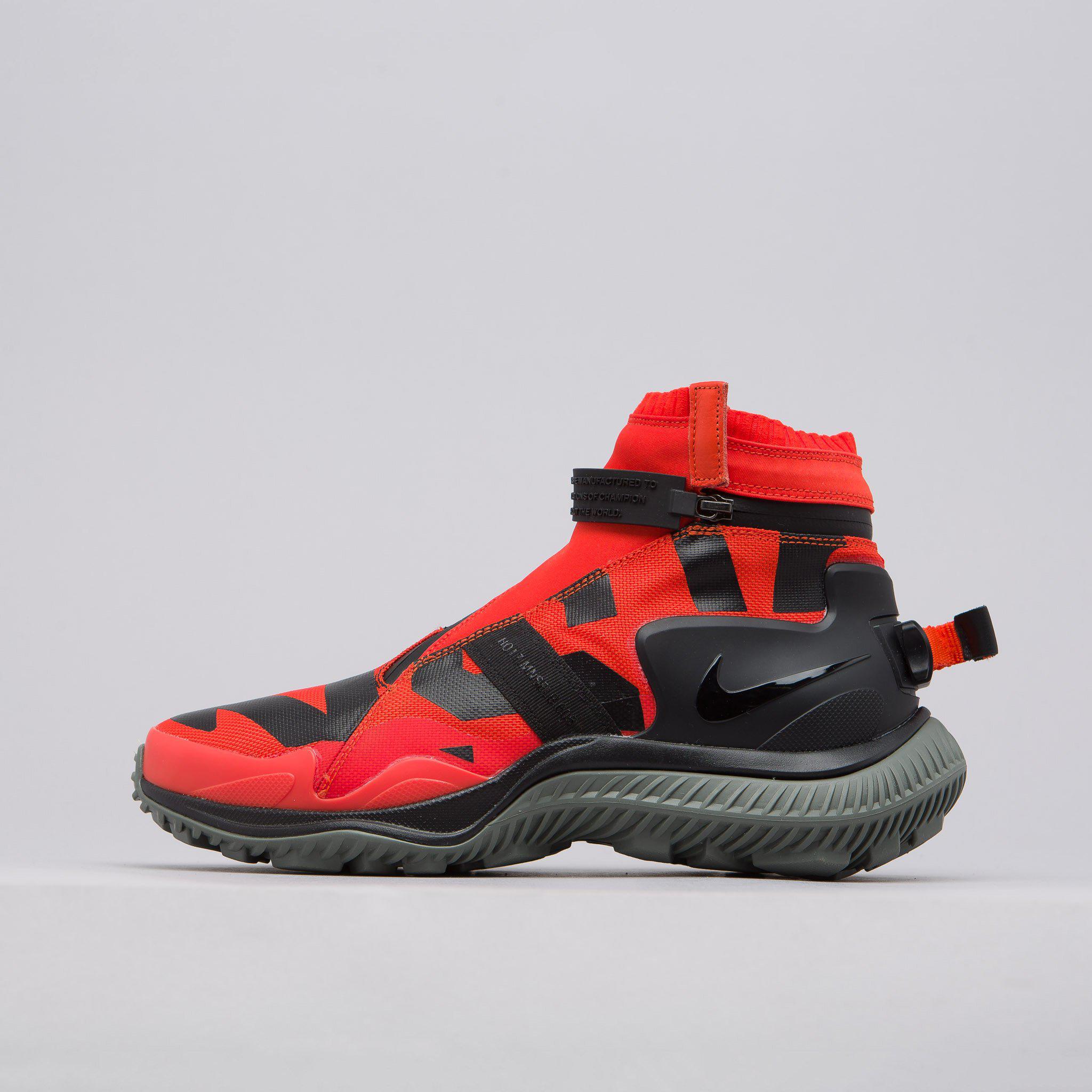 orange acg nike boots