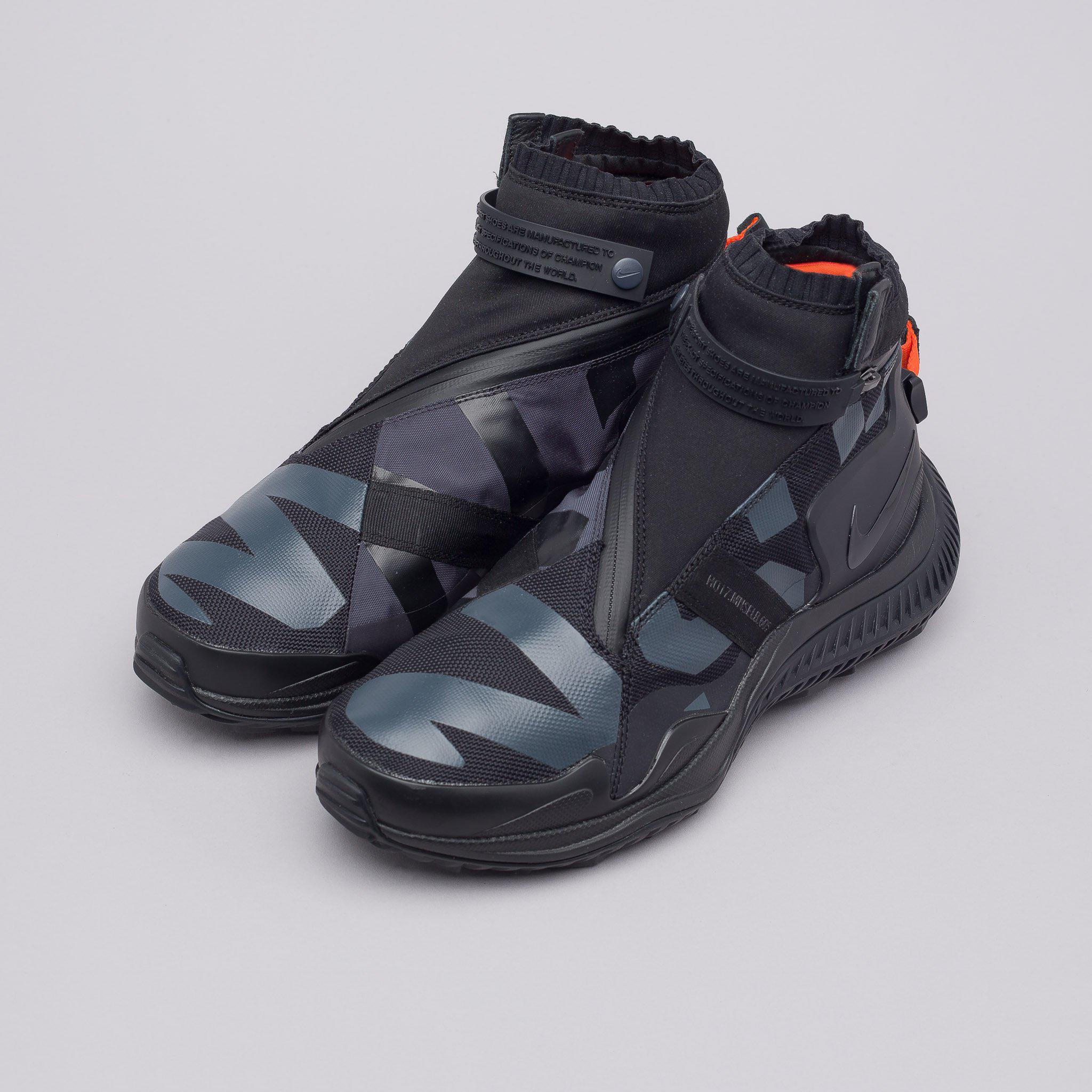Opuesto Editor Asimilar Nike Acg Gaiter Boot In Black for Men | Lyst
