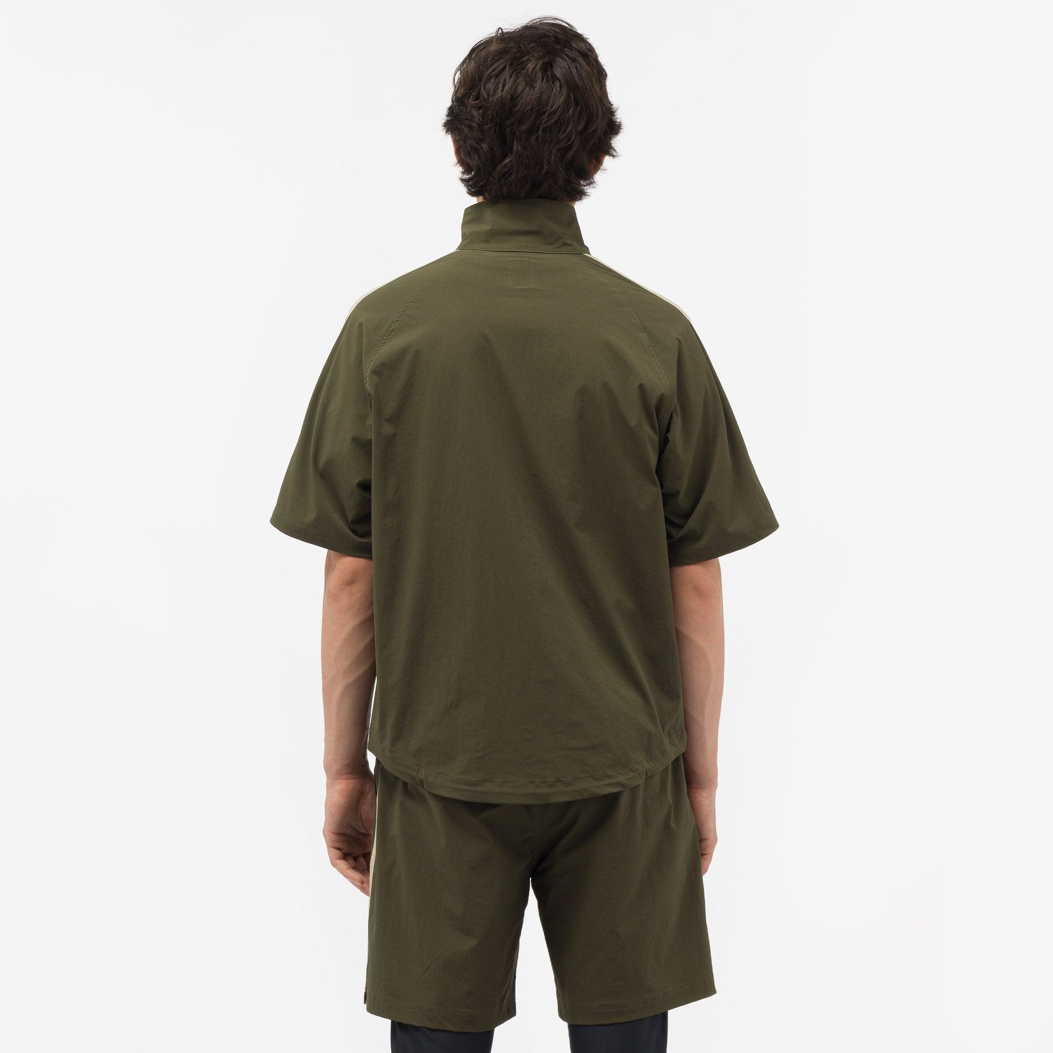 South2 West8 Zipped Trail Shirt in Green for Men Lyst