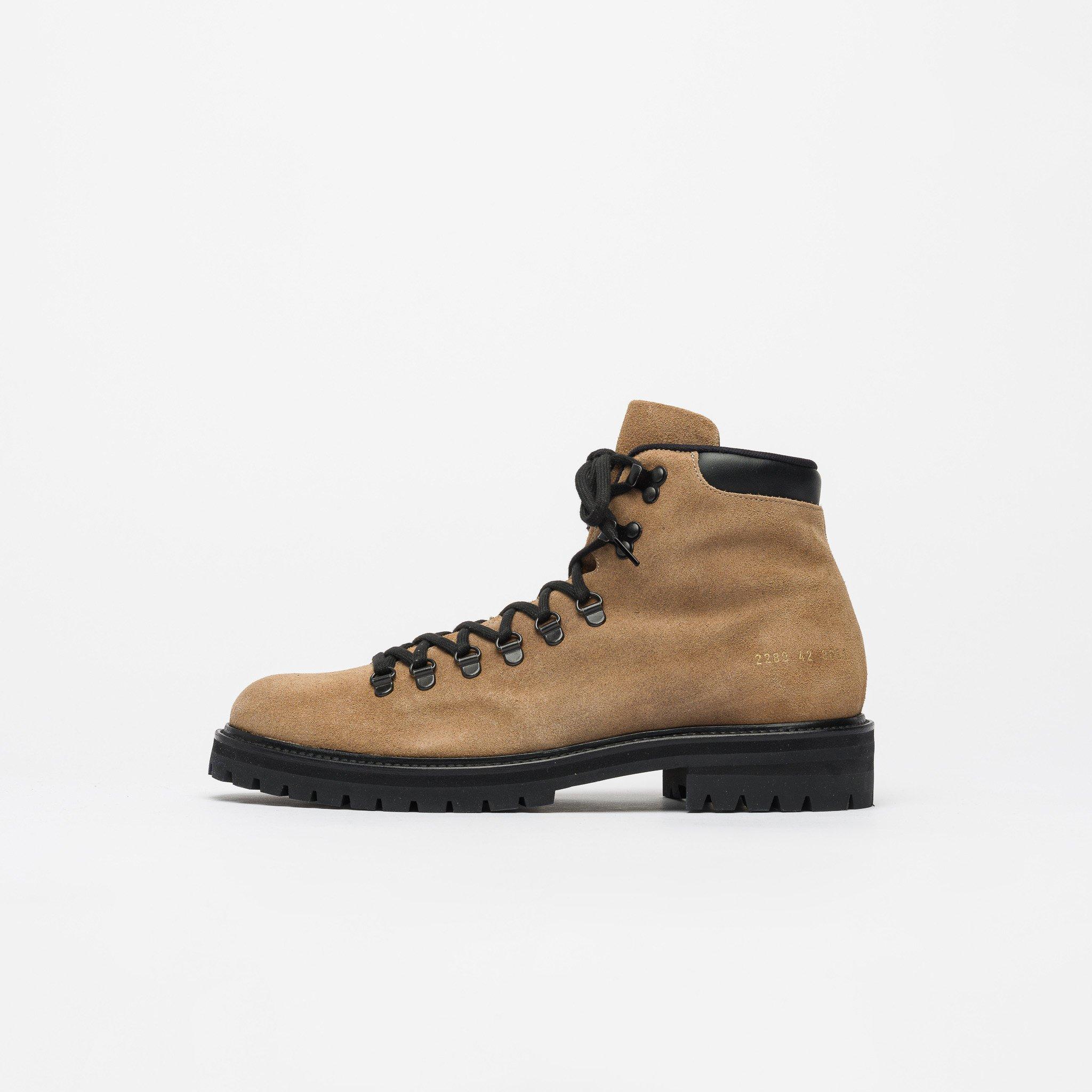 common projects leather hiking boots