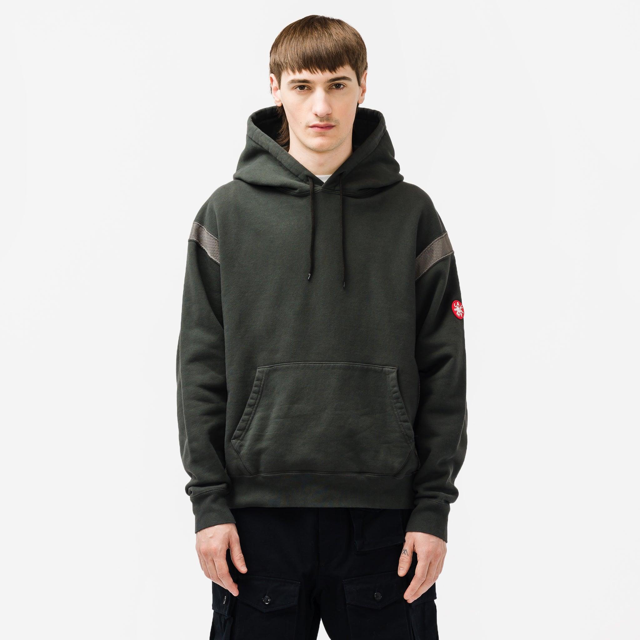 Cav Empt Overdye Side Mesh Heavy Hoodie in Black for Men | Lyst