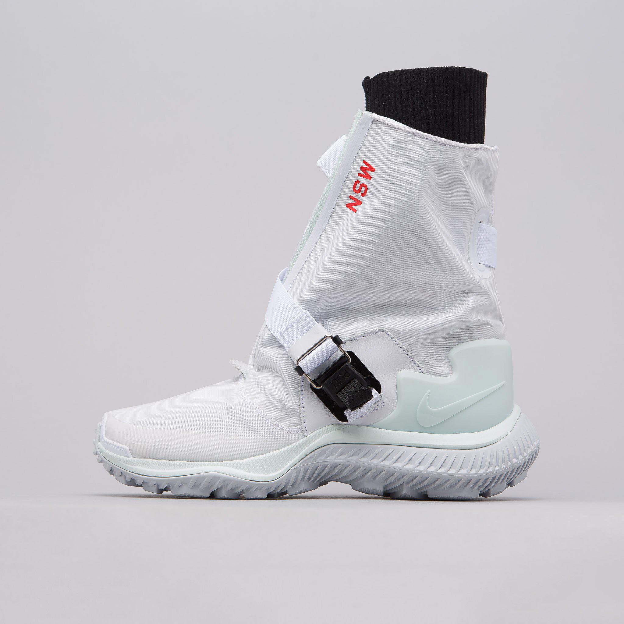 white acg boots