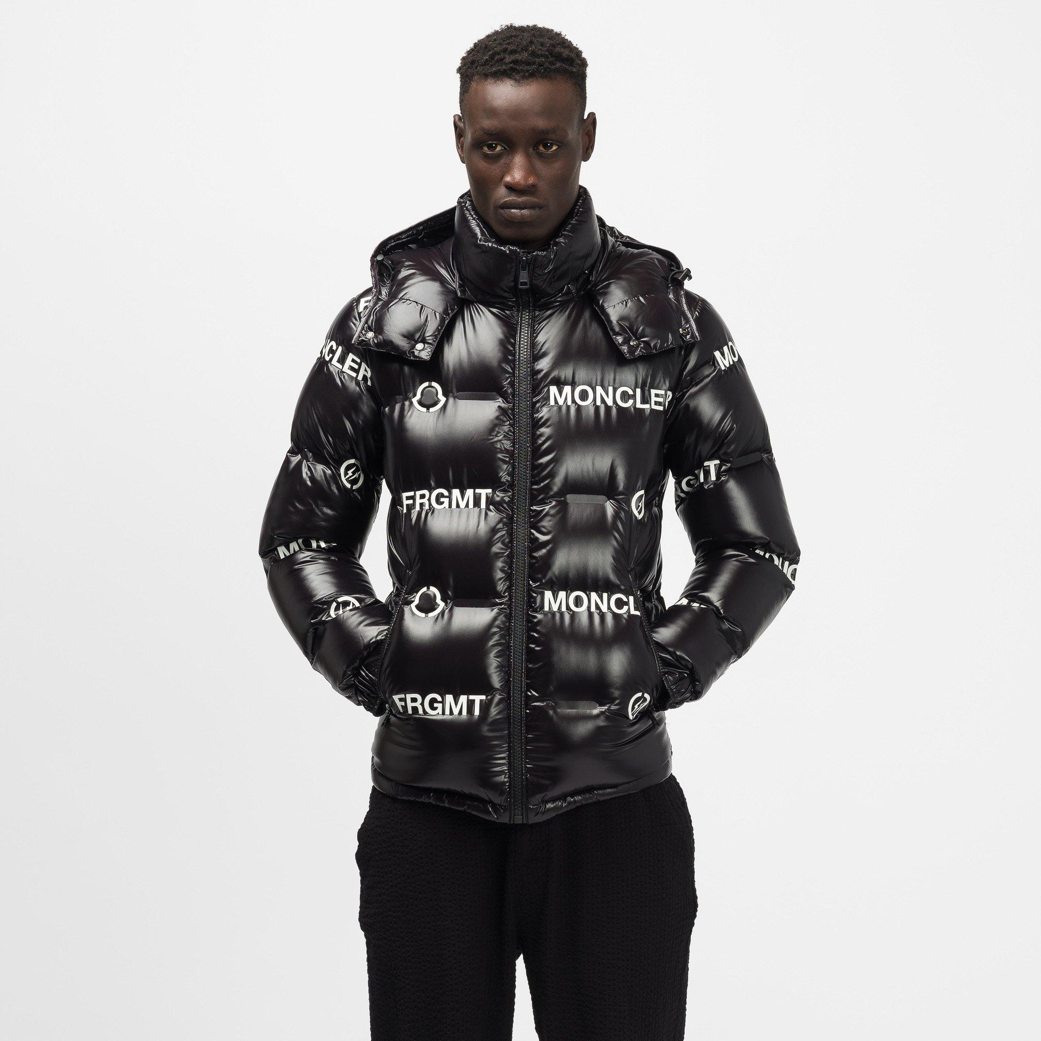 Moncler Genius Synthetic Fragment Mayconne Bomber in Black for Men - Lyst
