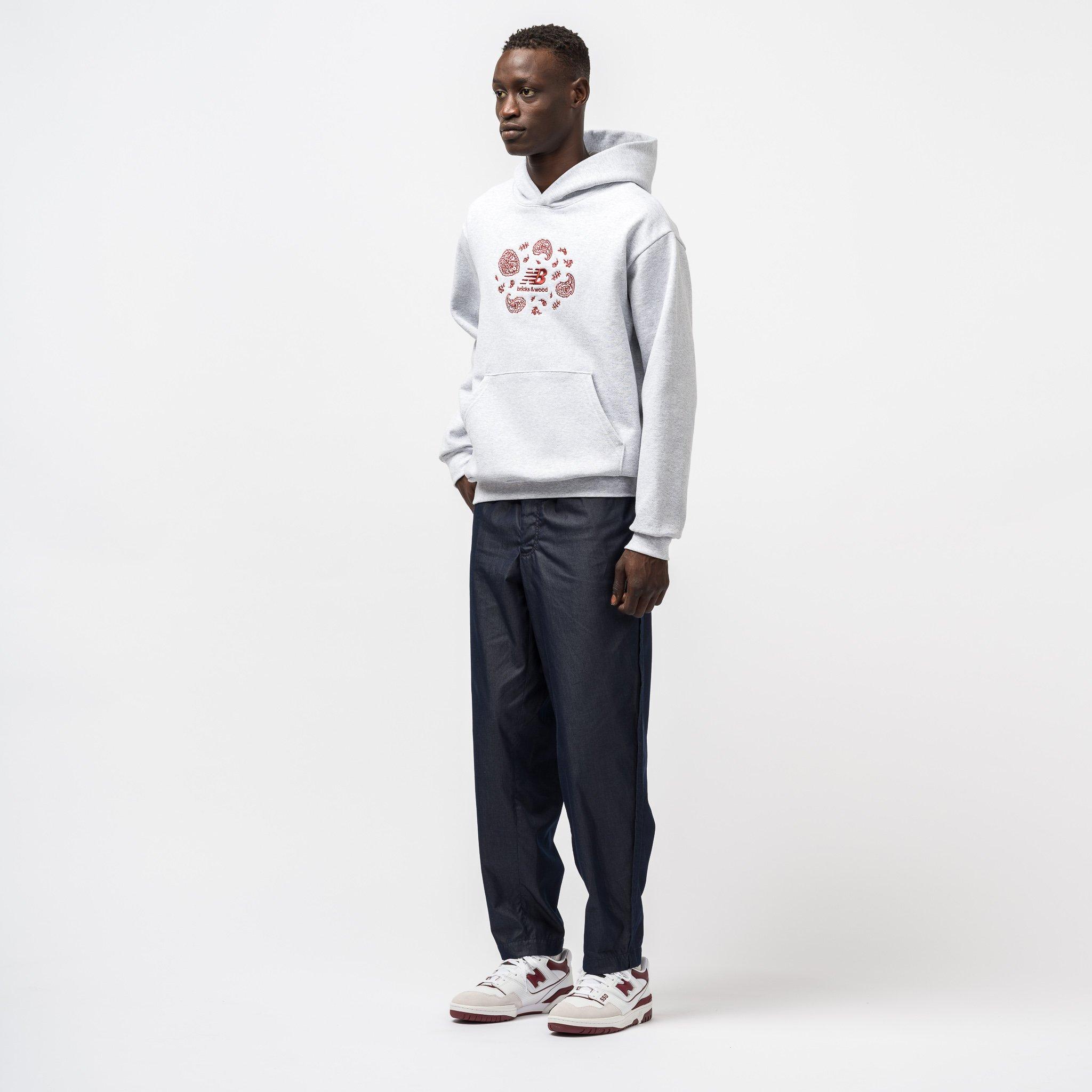 bricks and wood new balance hoodie