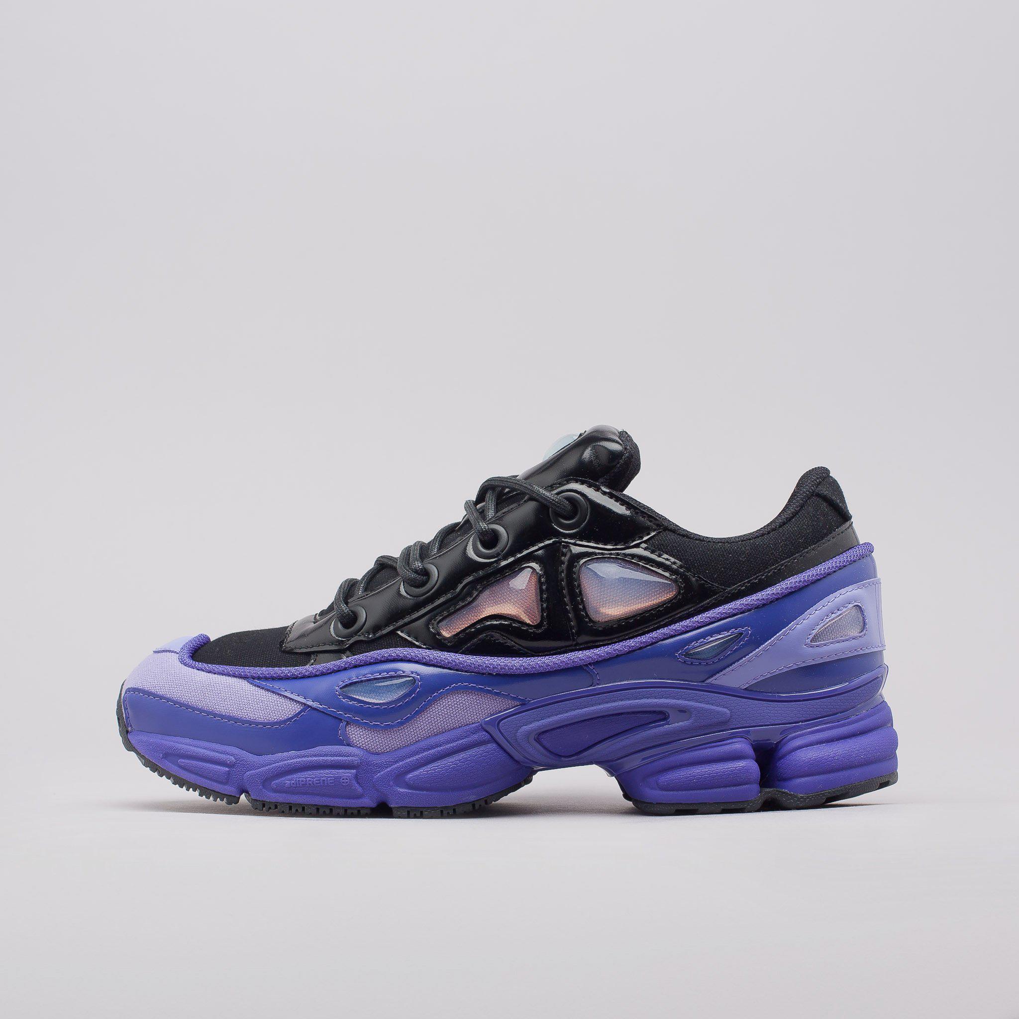 raf simons purple shoes