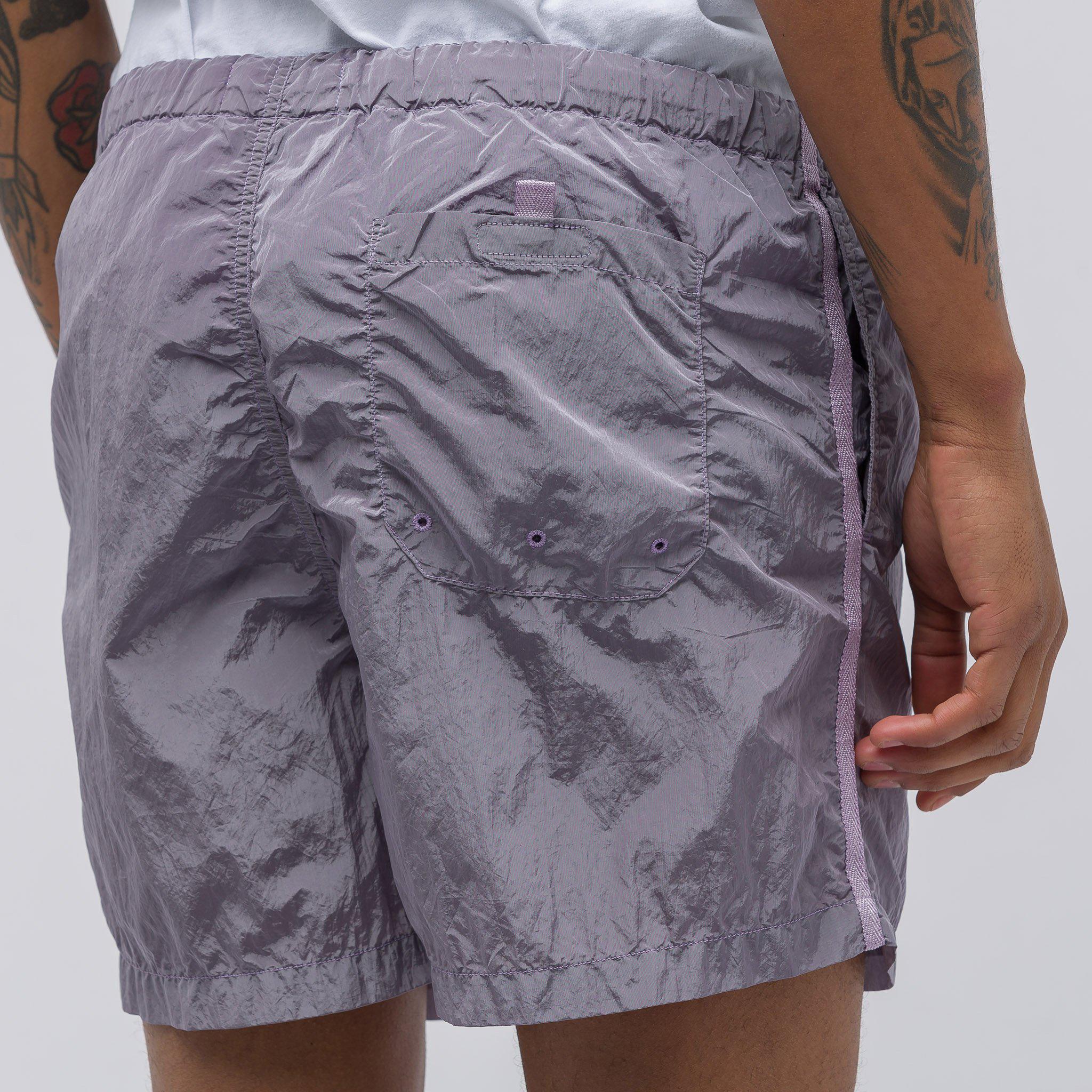 Stone Island Synthetic B0643 Swim Shorts In Lavender for Men - Lyst