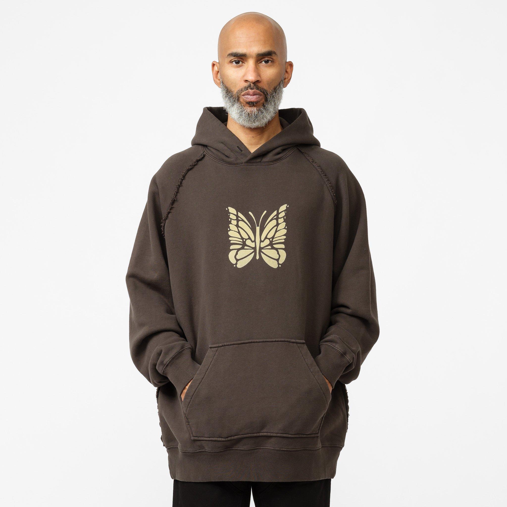 grey butterfly sweatshirt