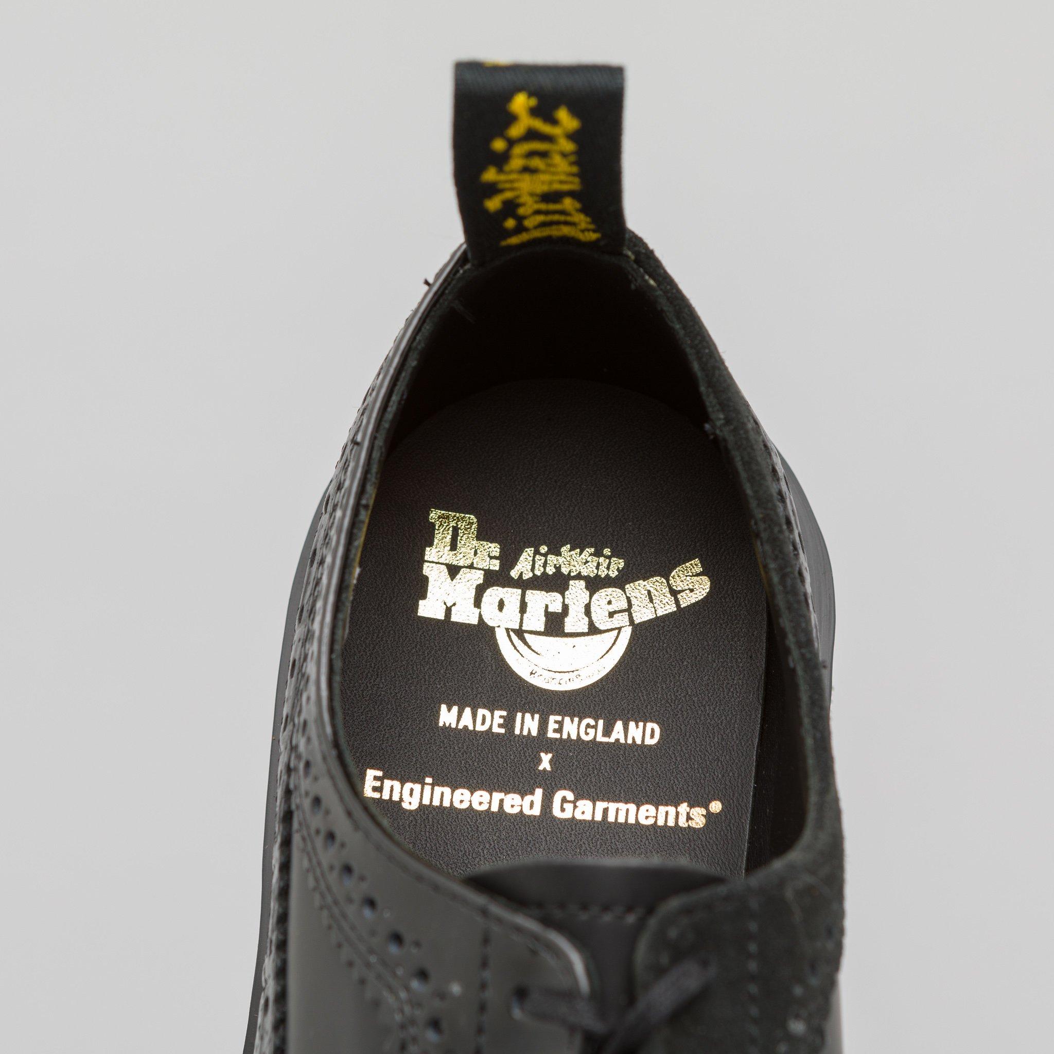 dr. martens x engineered garments 3989 mixed in black