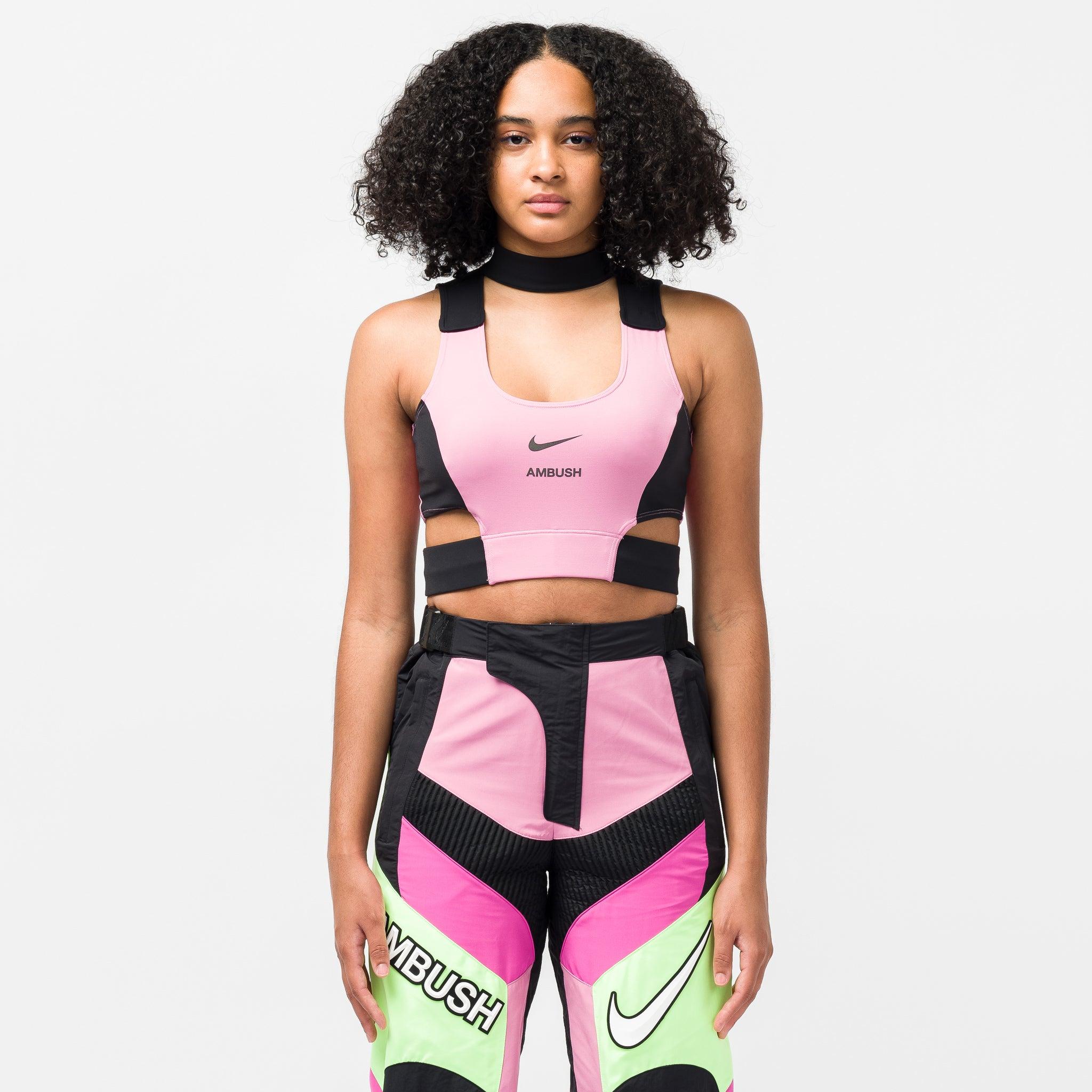 Nike Synthetic Ambush Crop Top in Pink 