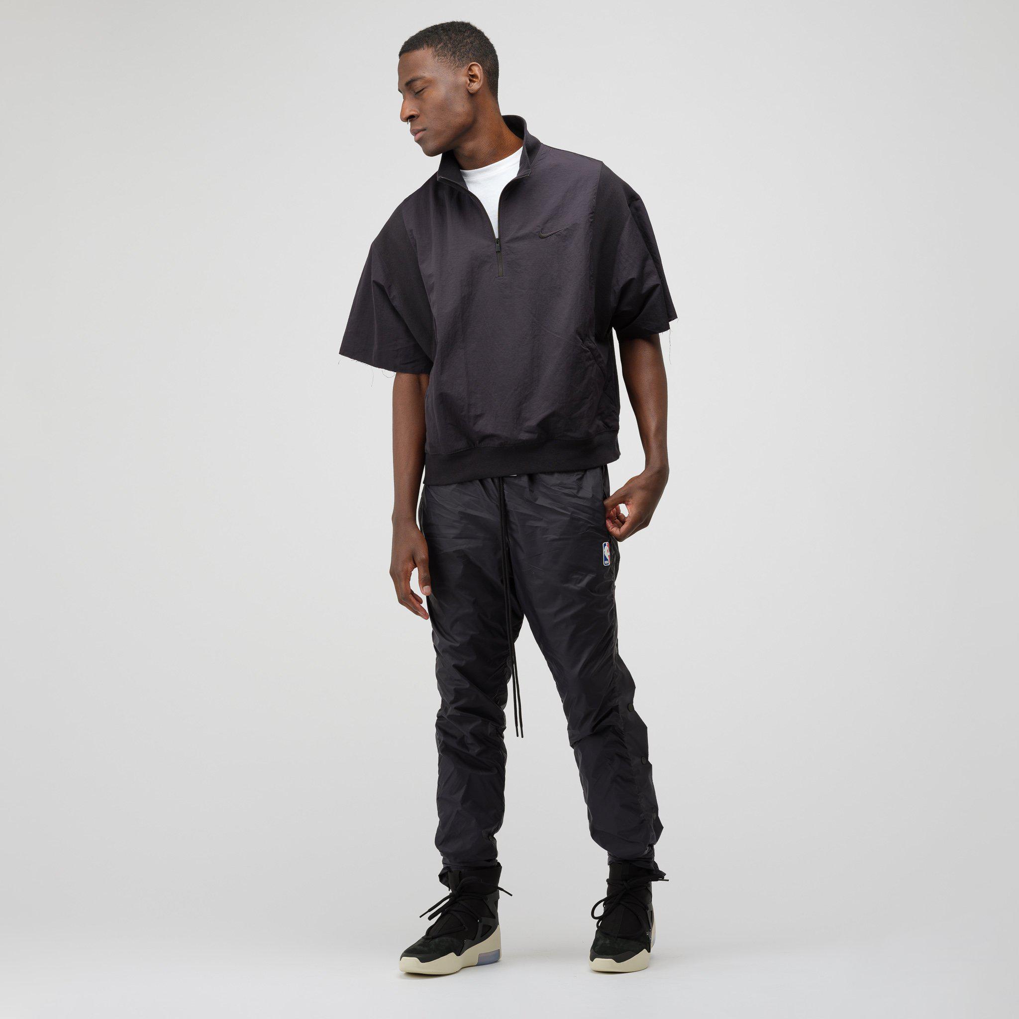 nike fear of god half zip jacket