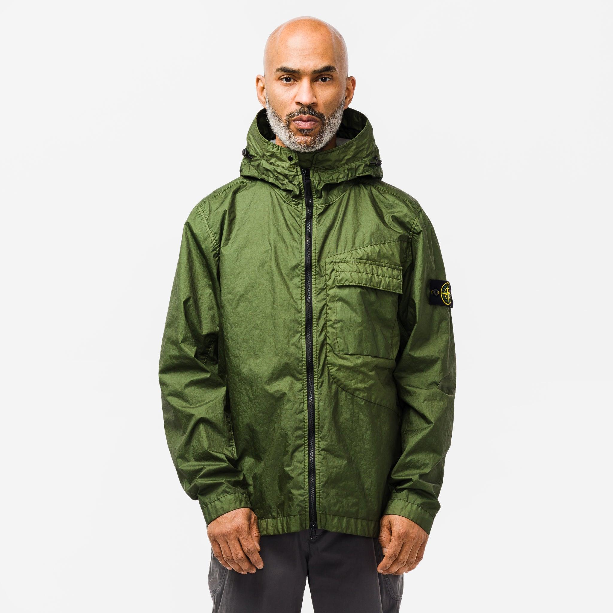 Stone Island 40223 Garment-dyed Membrana 3l Tc Jacket in Green for Men |  Lyst