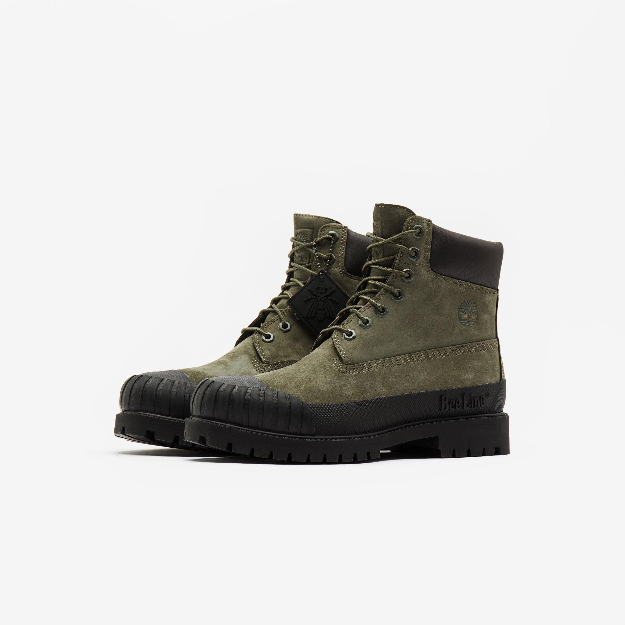 Timberland Bee Line 6 Inch Rubber Toe Boots in Green for Men | Lyst