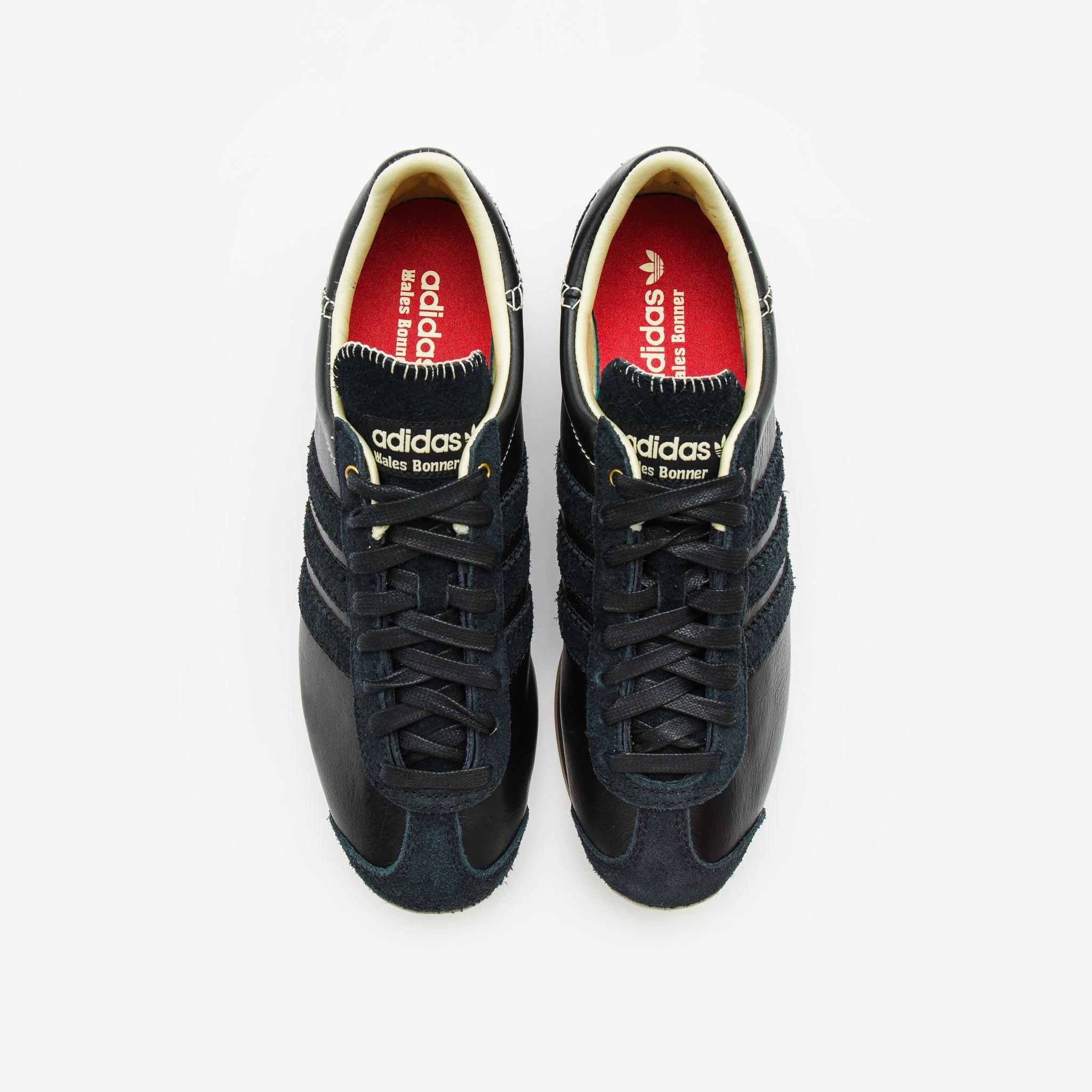 adidas Leather Wales Bonner Country Sneaker in Black for Men | Lyst