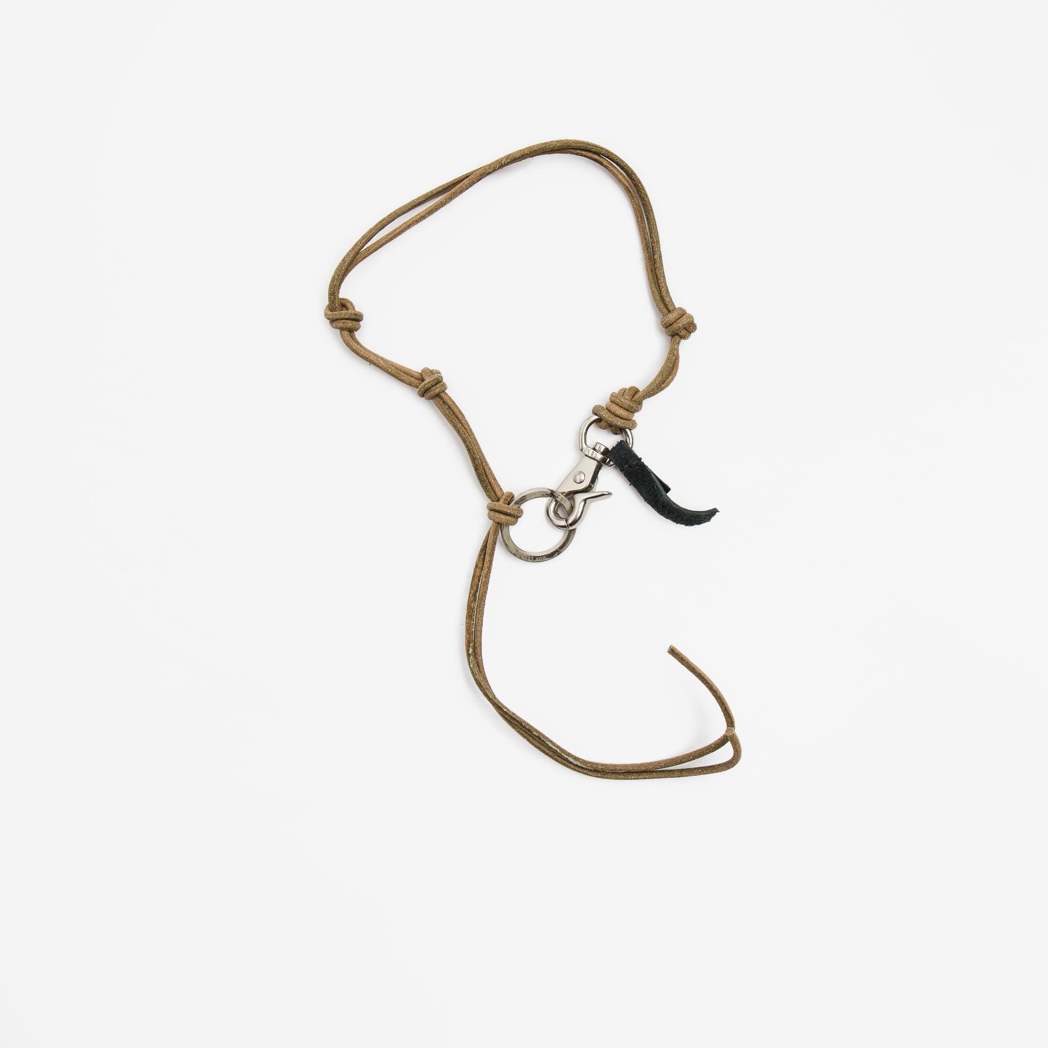 Our Legacy Leather Ladon Necklace for Men | Lyst