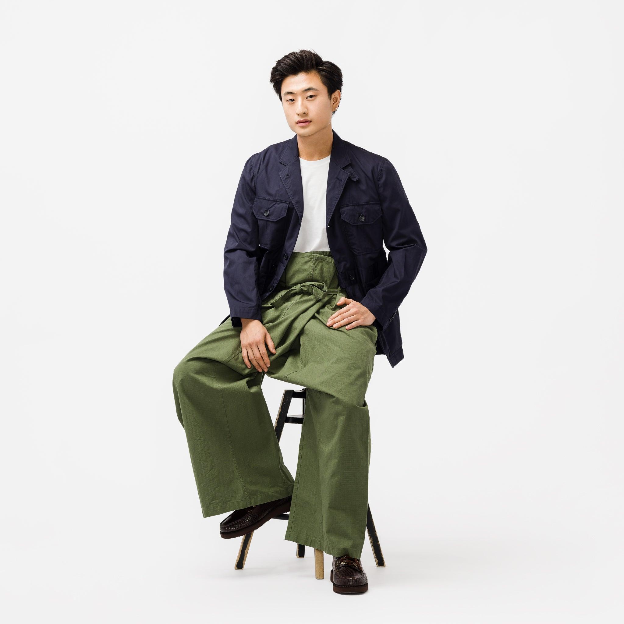Engineered Garments Fisherman Pants in Green for Men | Lyst