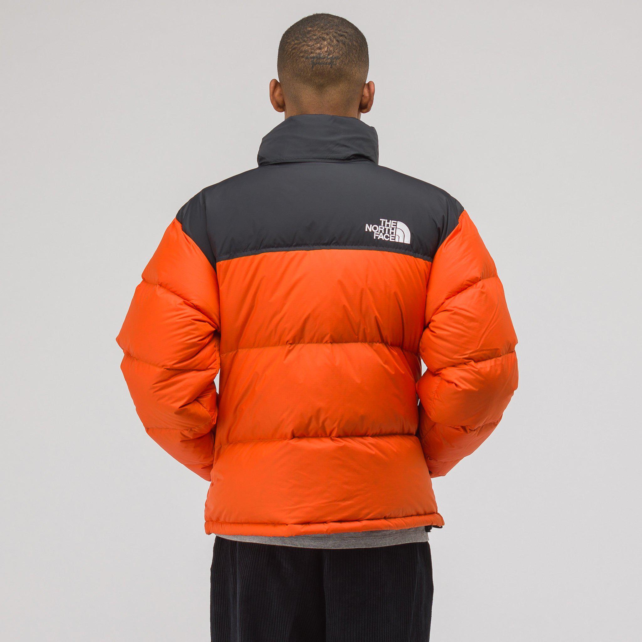 Lyst - The North Face Nuptse 1996 Jacket in Orange for Men