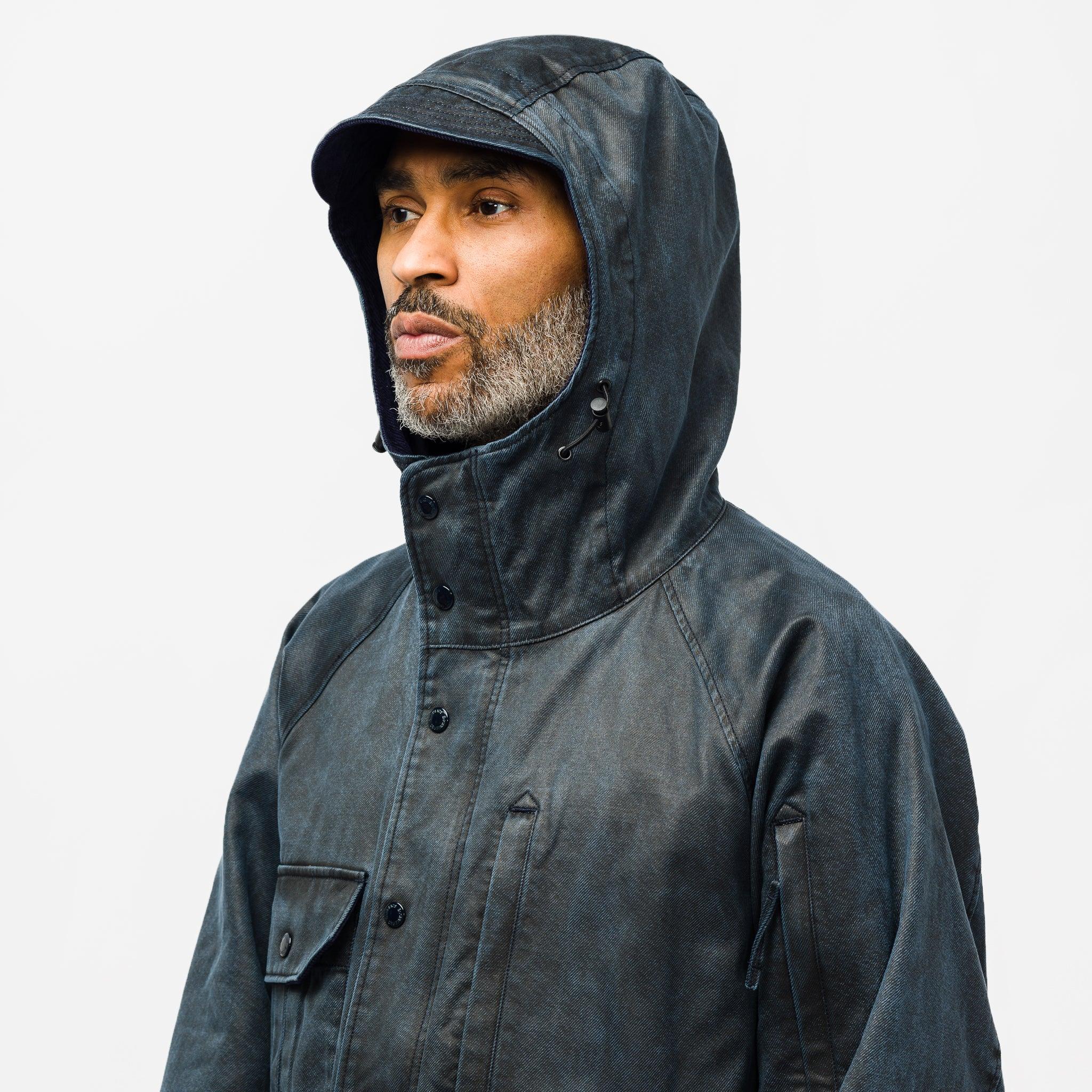 Engineered Garments Cotton Field Parka in Blue for Men | Lyst