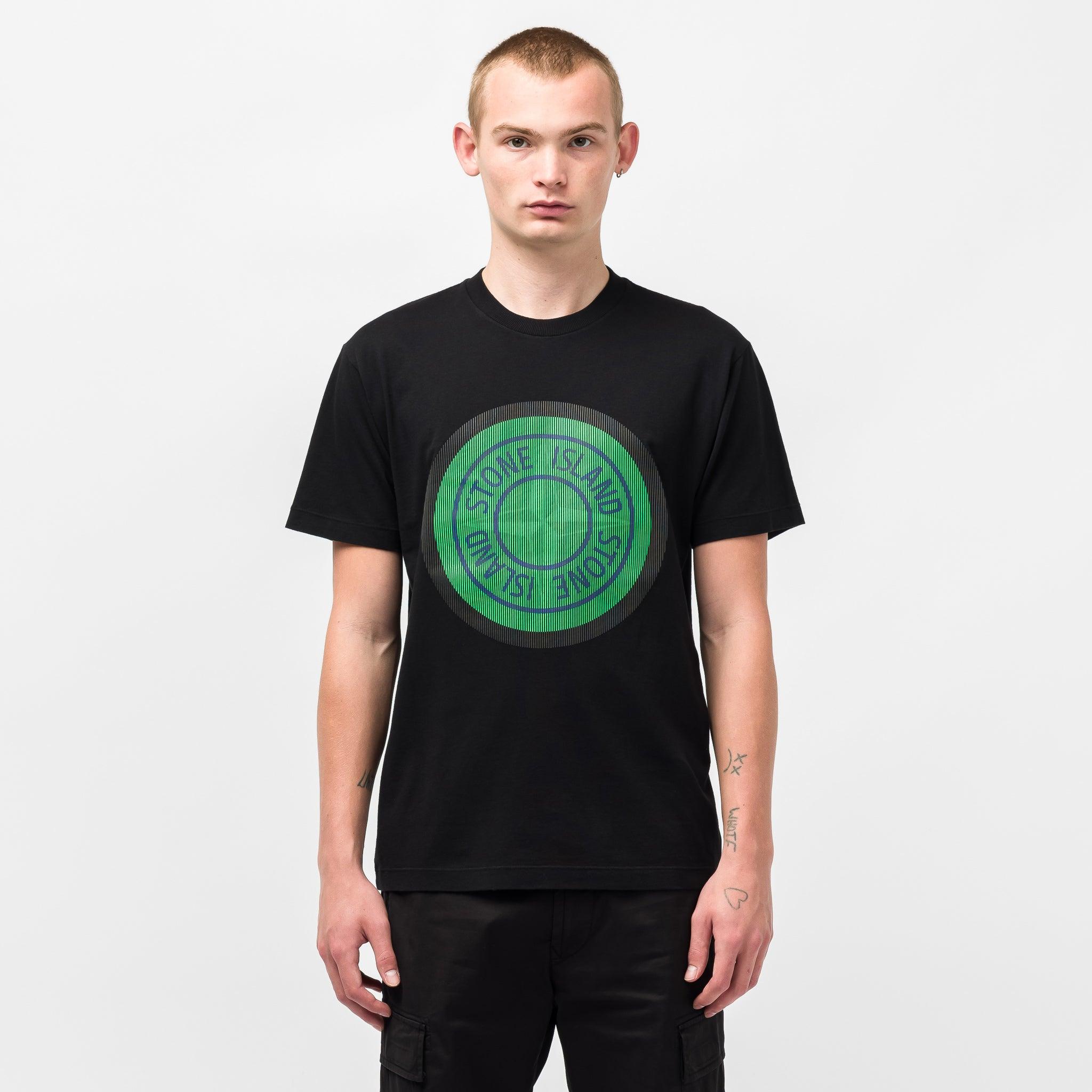 Stone Island Cotton 2ns89 Logo T-shirt in Black for Men - Lyst