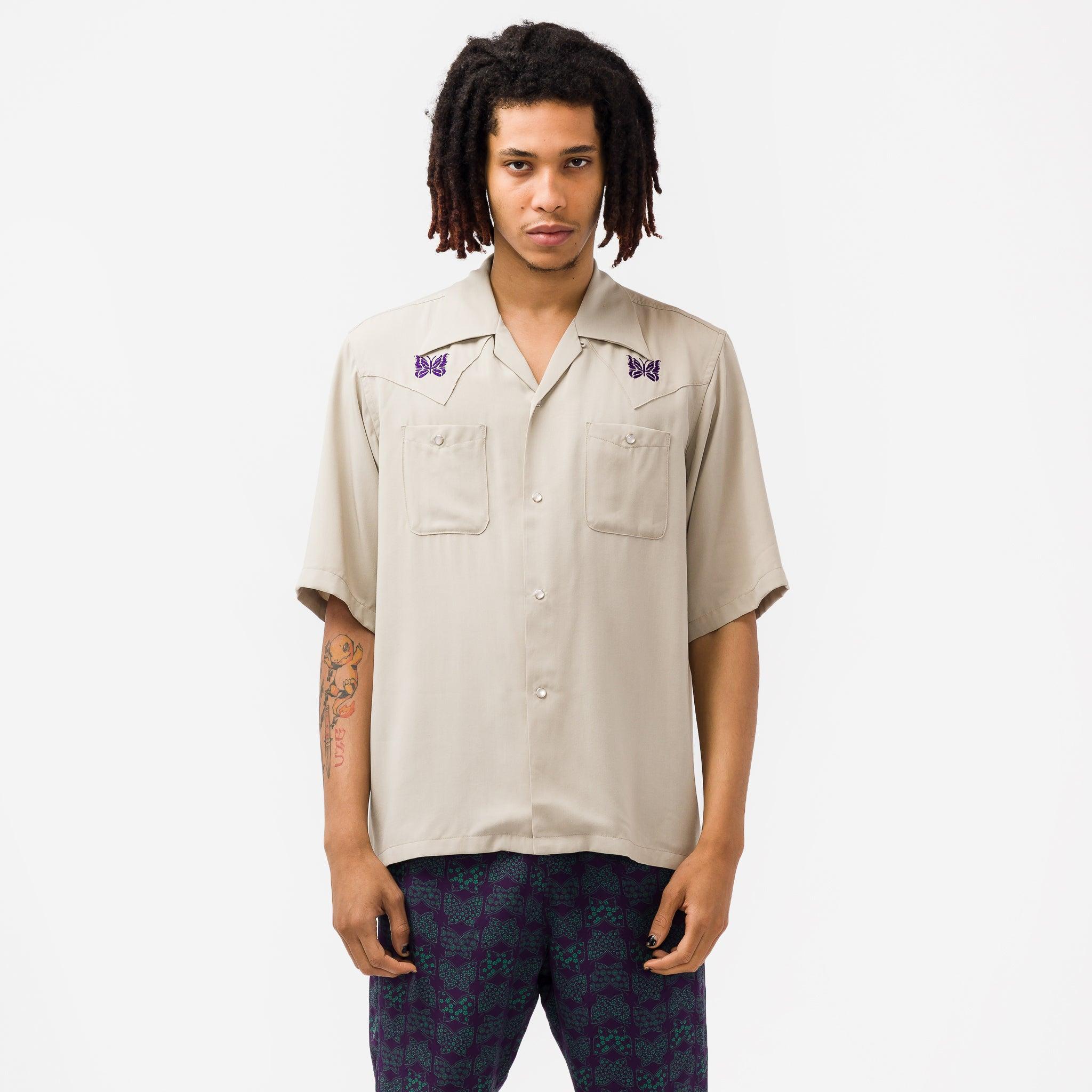 Needles Cowboy One-up Shirt in Natural for Men | Lyst