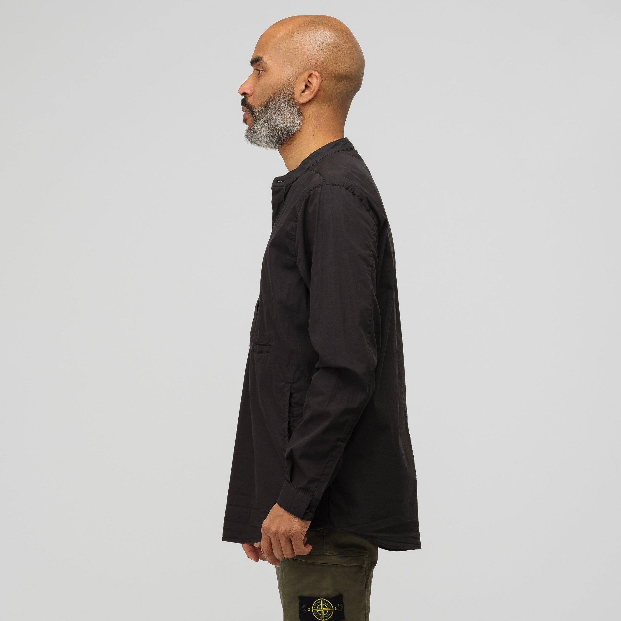 stone island popover shirt