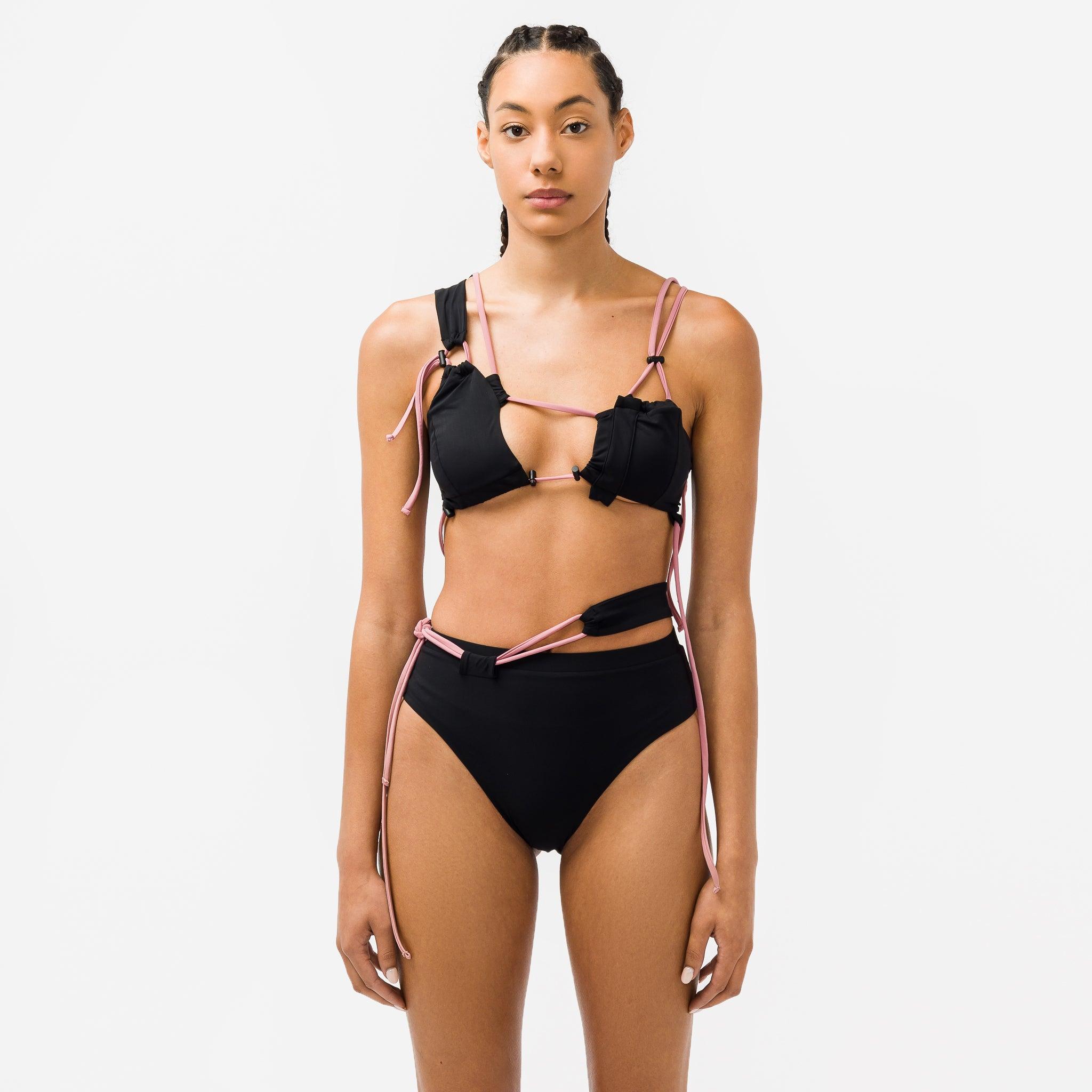 Femme Vêtements Articles de plage et maillots de bain Bikinis et maillots de bain Bikini en nylon Synthétique OTTOLINGER en coloris Noir 