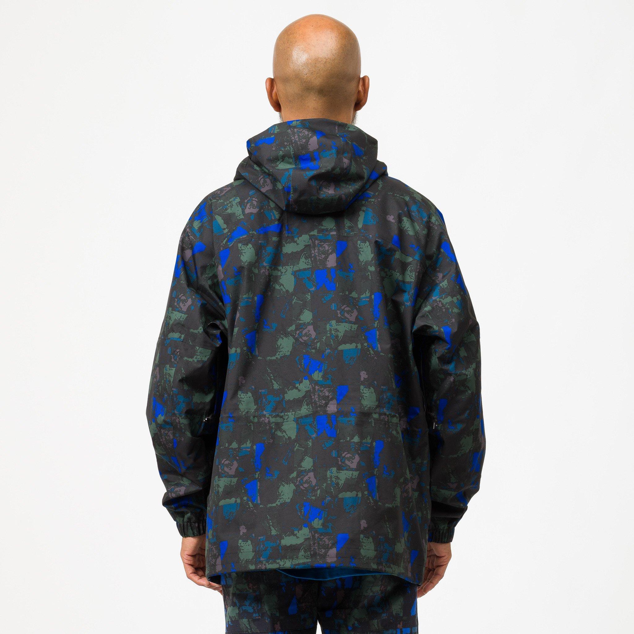 Nike Wool Acg Gore-tex Allover Print Jacket in Blue for Men - Lyst