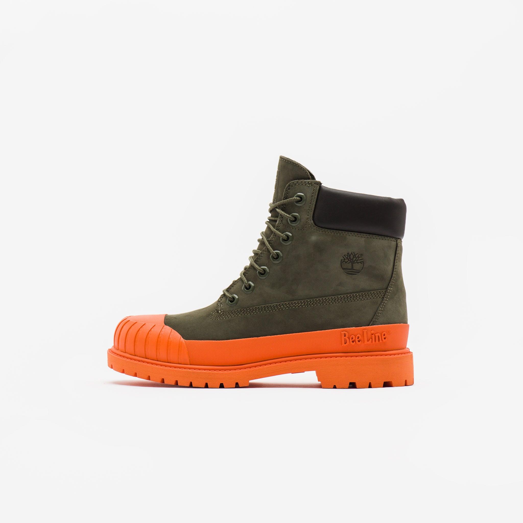 Timberland Bee Line Womens 6 Inch Rubber Toe Boots in Green | Lyst