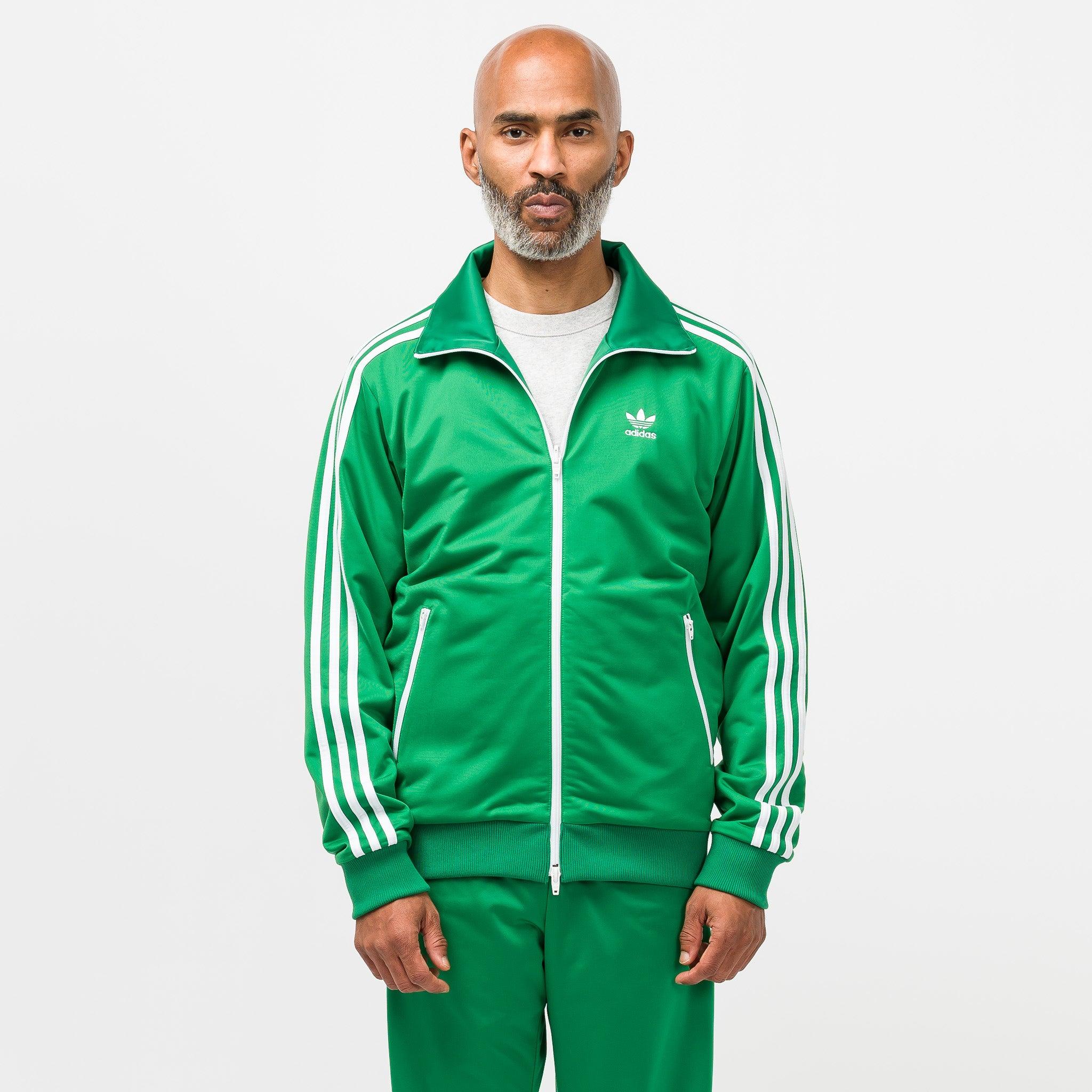 adidas Synthetic Human Made Firebird Track Jacket in Green for Men | Lyst