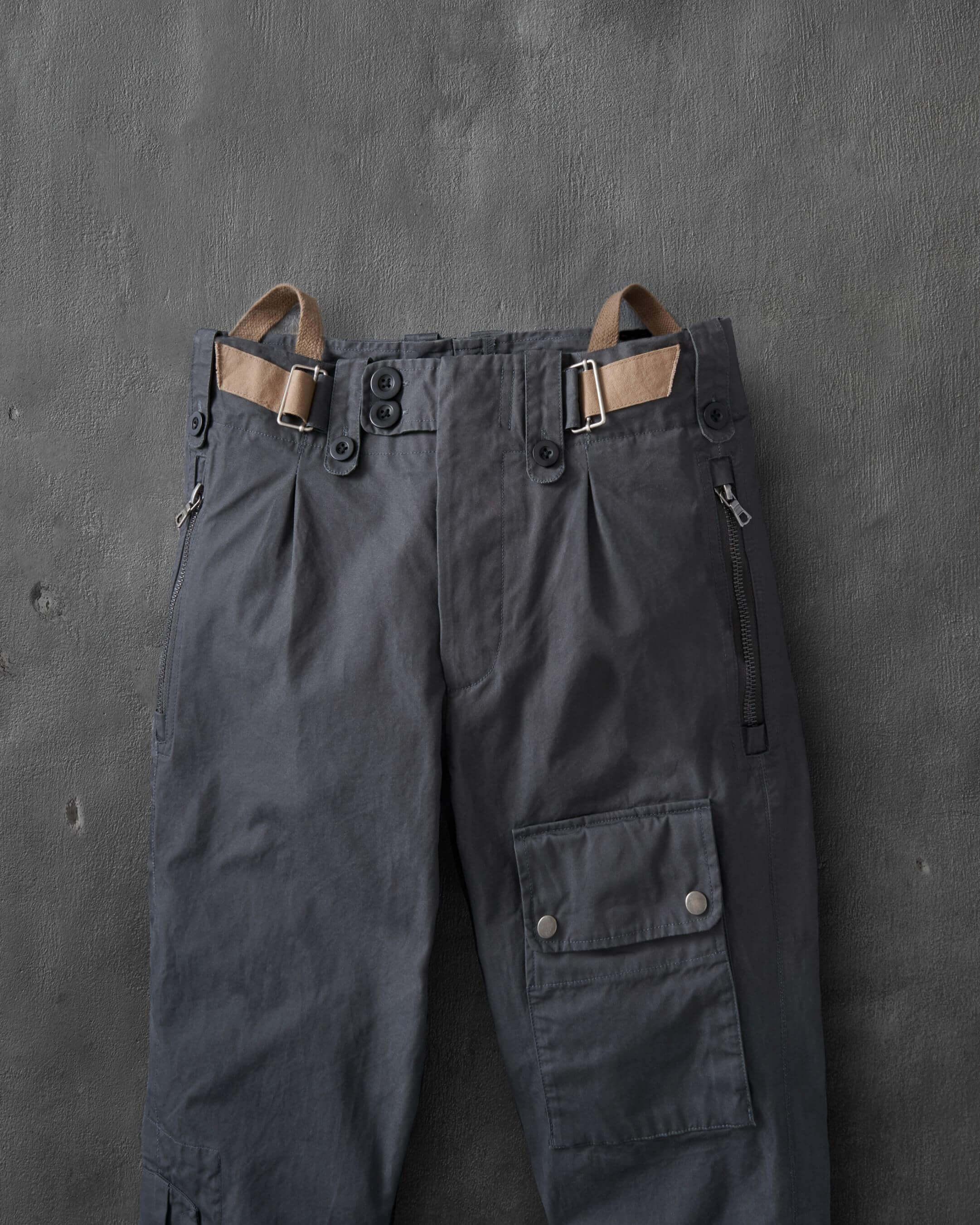 Cotton 007 Combat Trousers Grey 