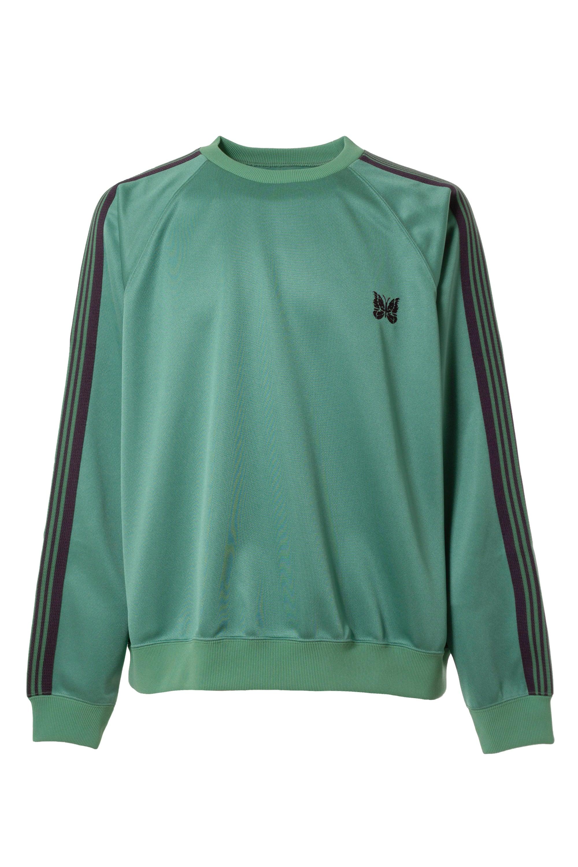 IP65防水 needles 23ss track crew neck shirt Green