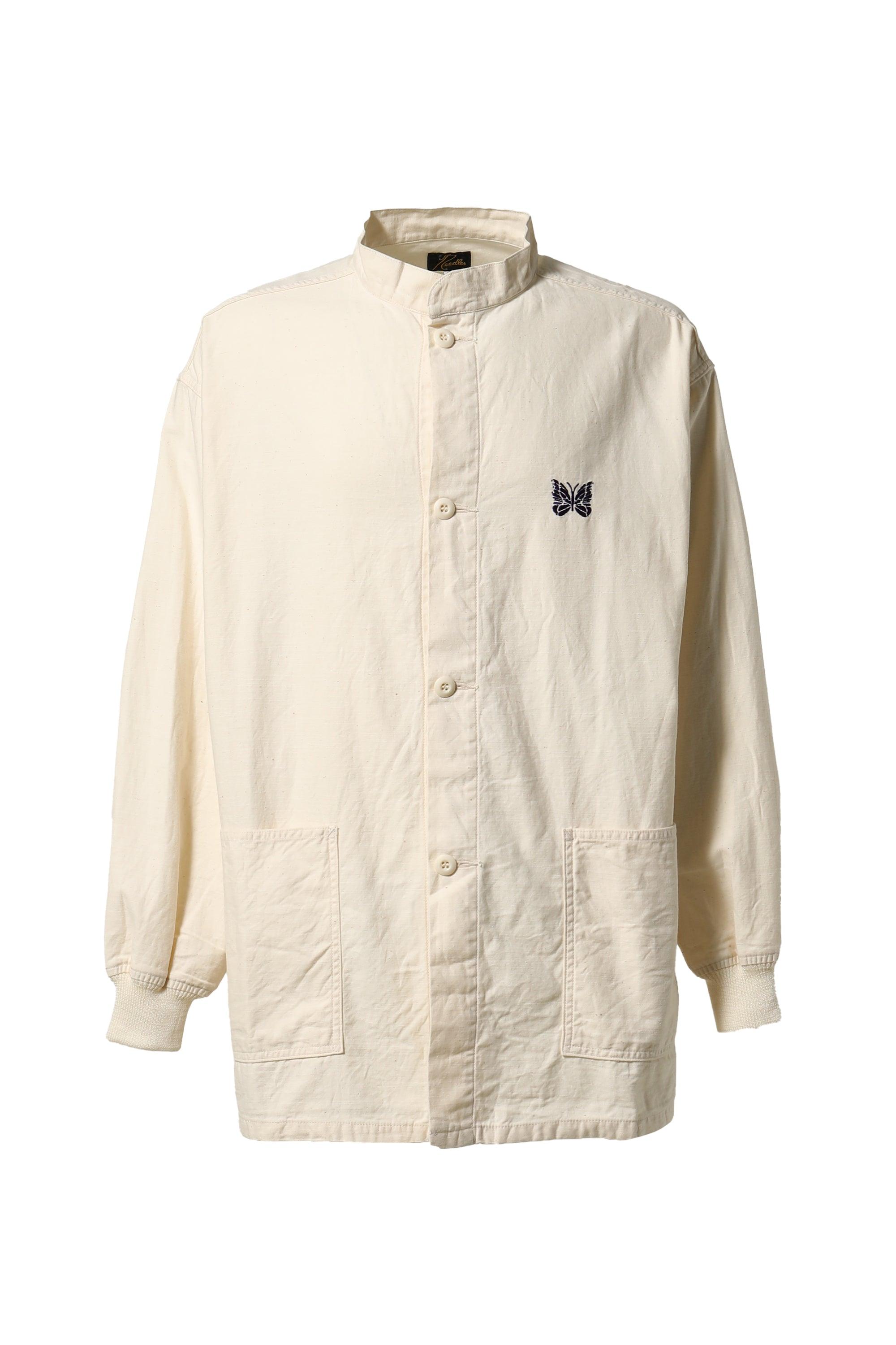 Needles S.c. Army Shirt - Back Sateen in Natural | Lyst