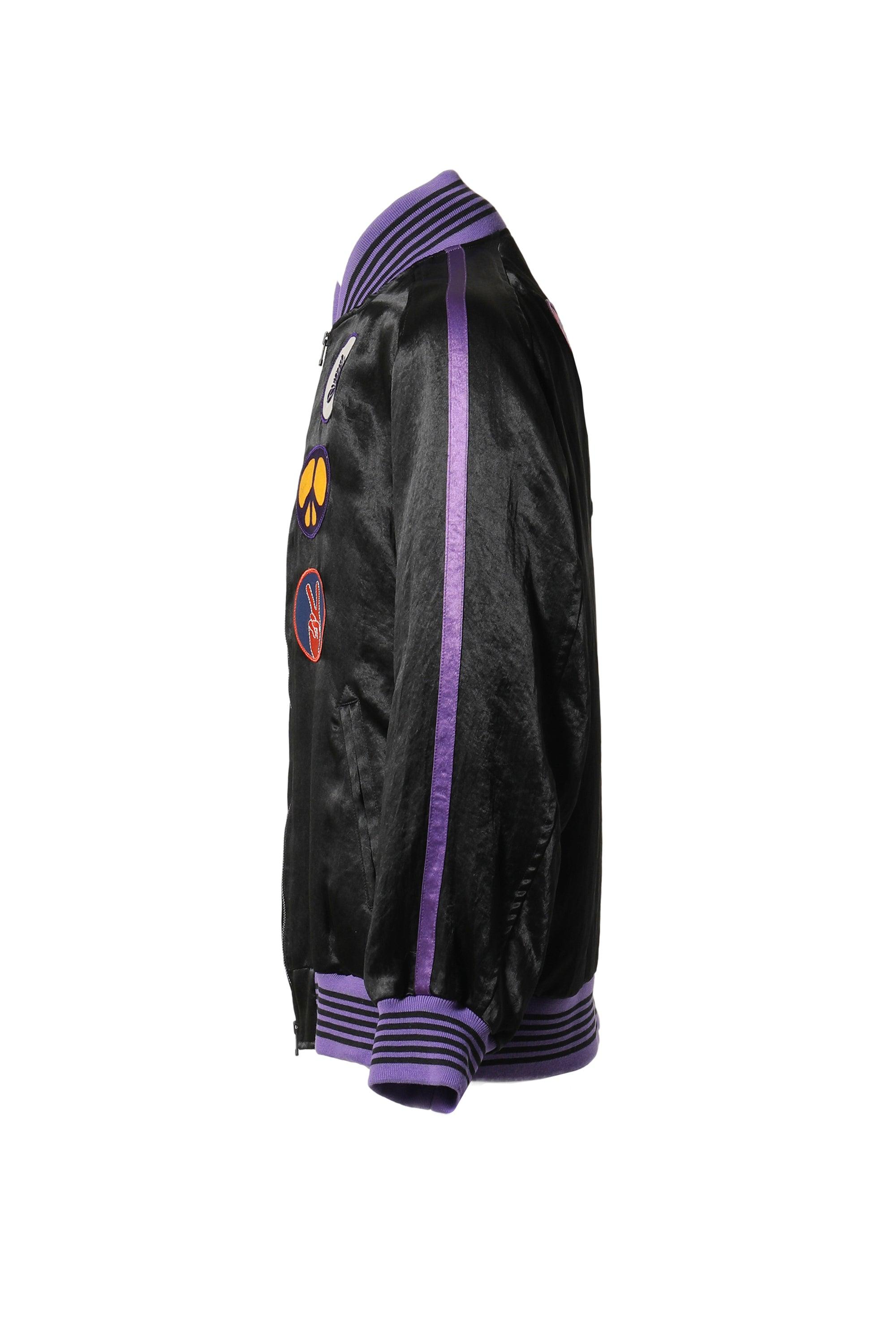 Needles Award Jacket - Acetate Sateen in Black | Lyst