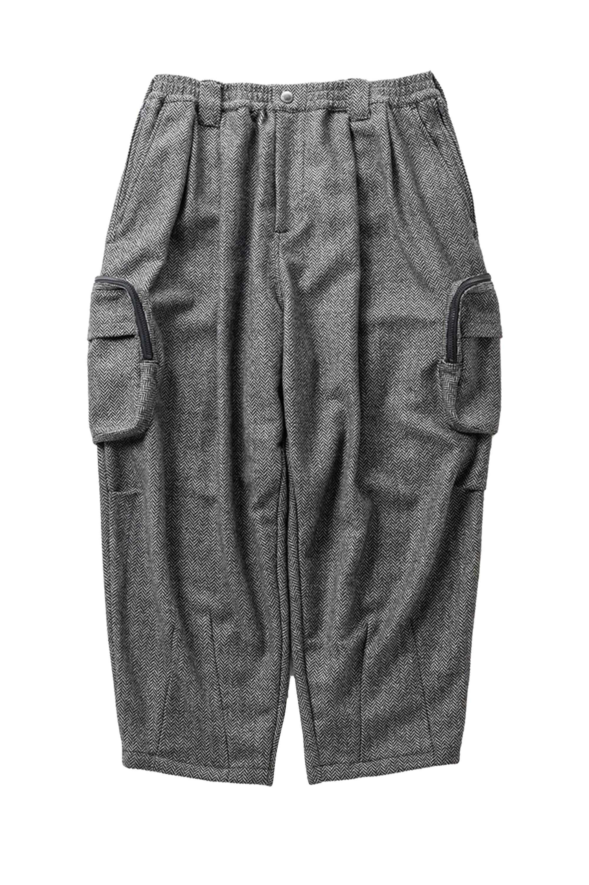 Tightbooth Tweed Cargo Pants in Gray for Men | Lyst