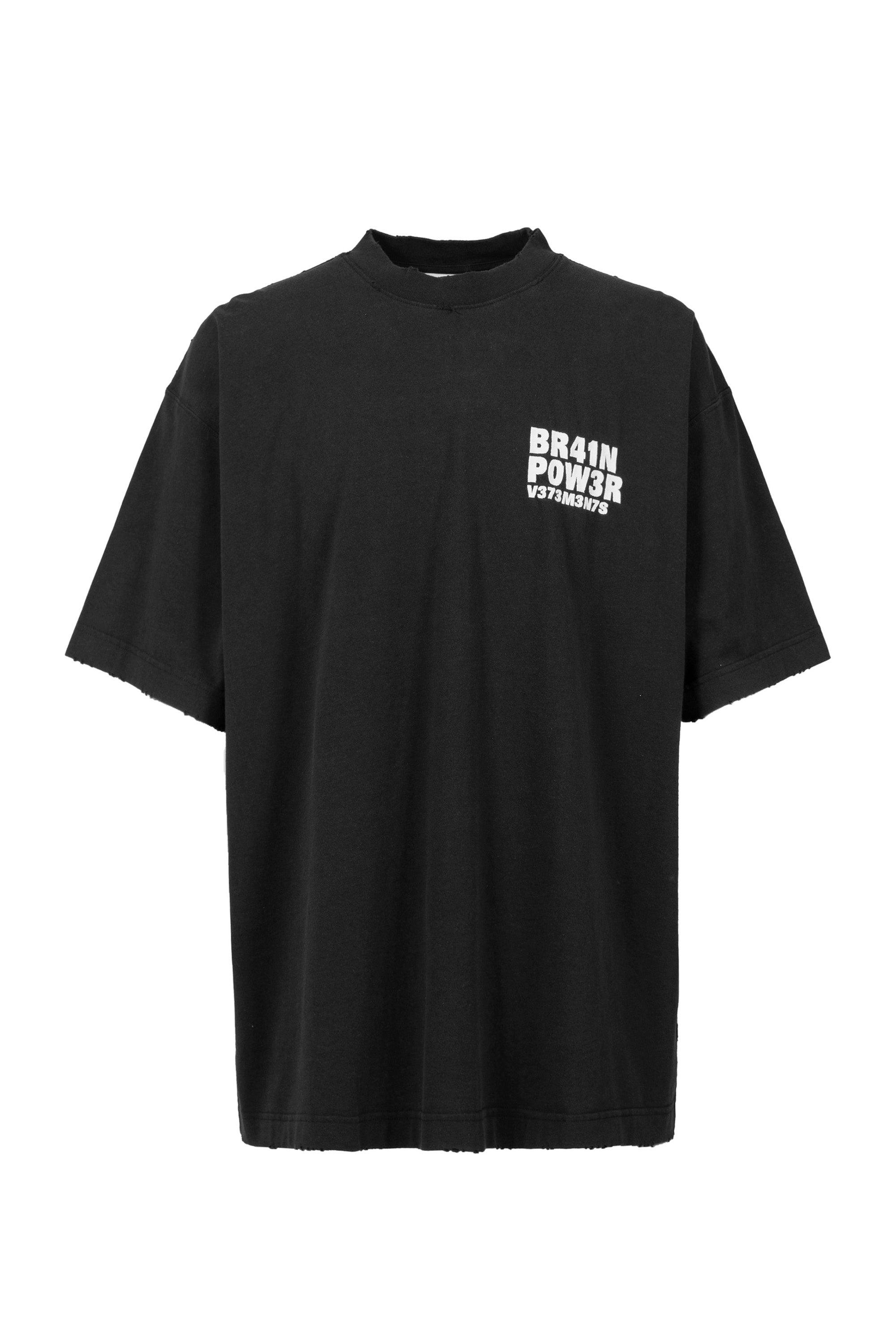 Vetements Brain Power T-shirt in Black for Men | Lyst