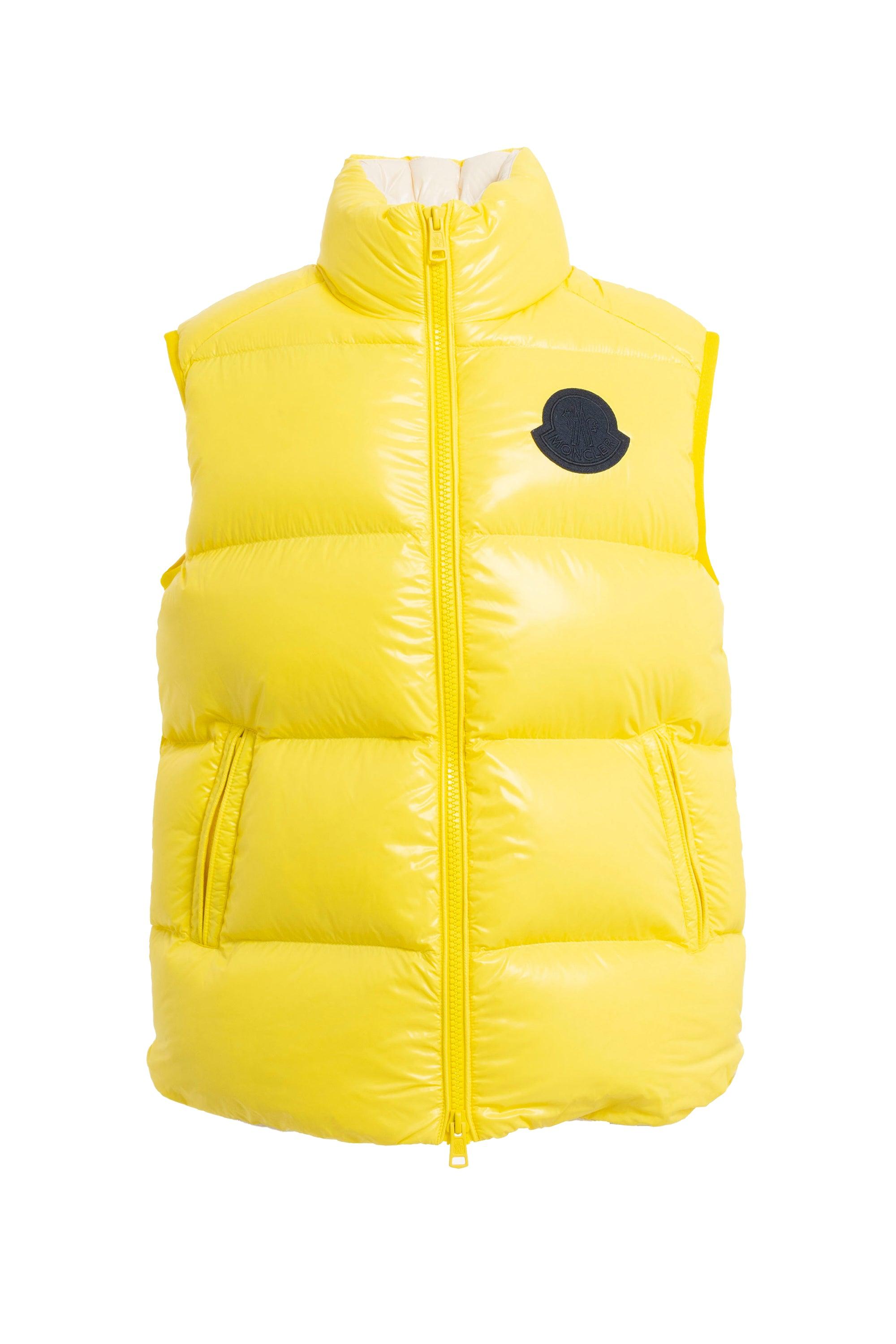 Moncler Sumido Vest in Yellow for Men | Lyst
