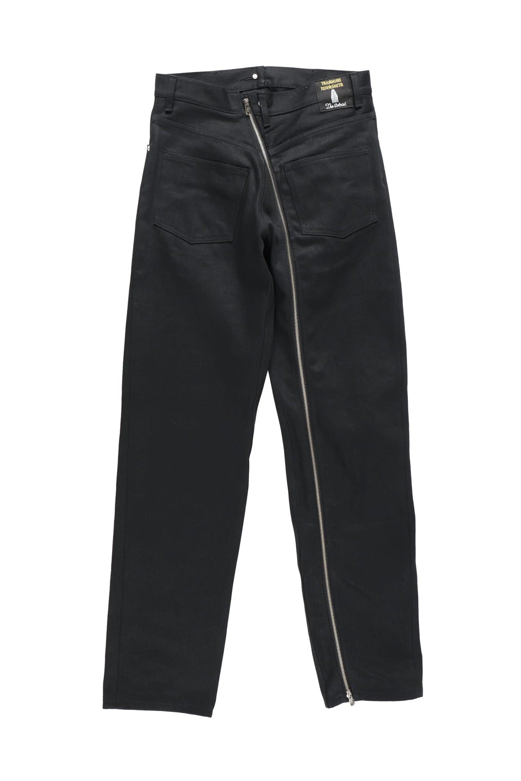 TAKAHIROMIYASHITA TheSoloist. Reverse BAGGY 6 Pocket Zipper Jean