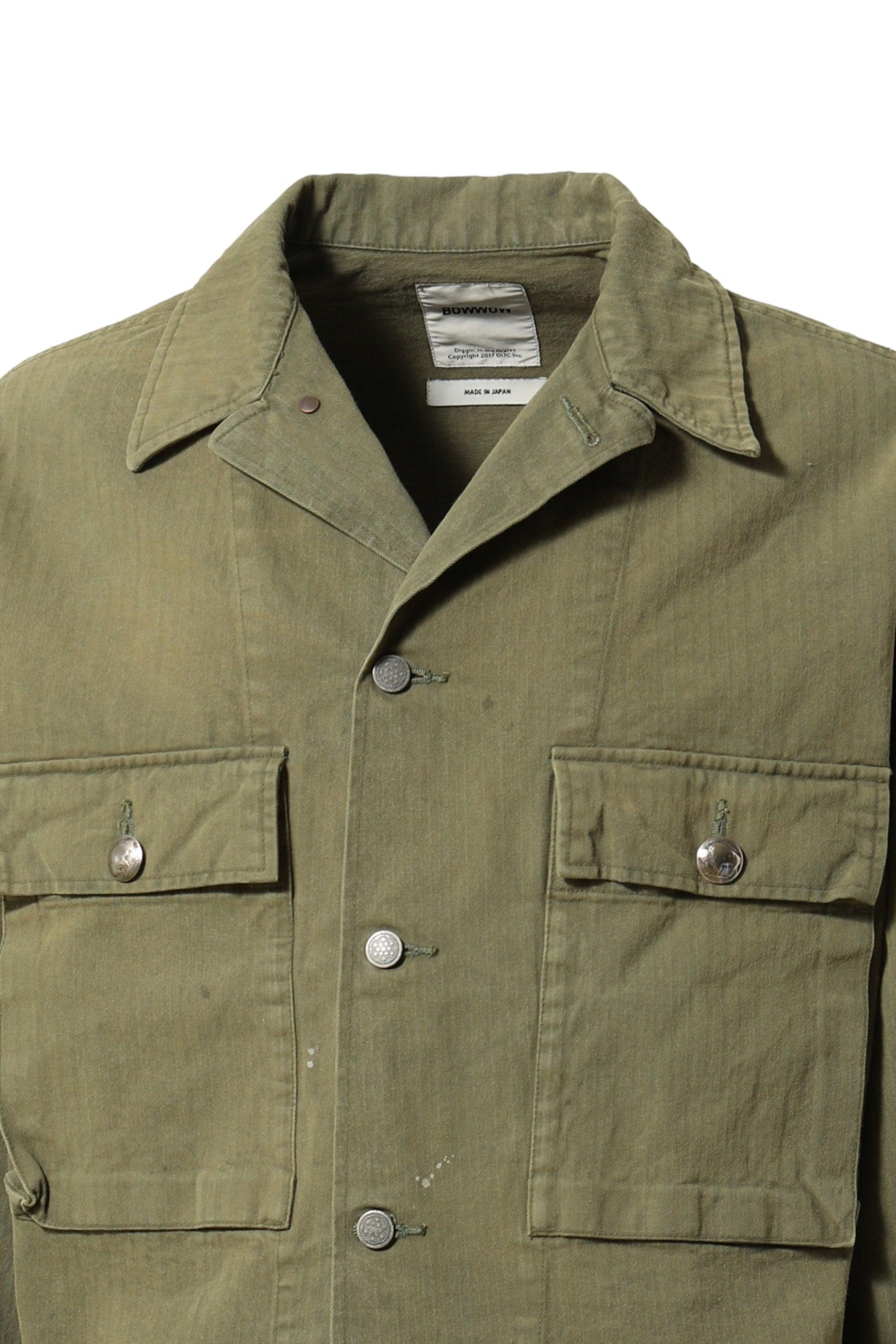 BOW WOW John Peace M42 Hbt Jacket in Green for Men | Lyst