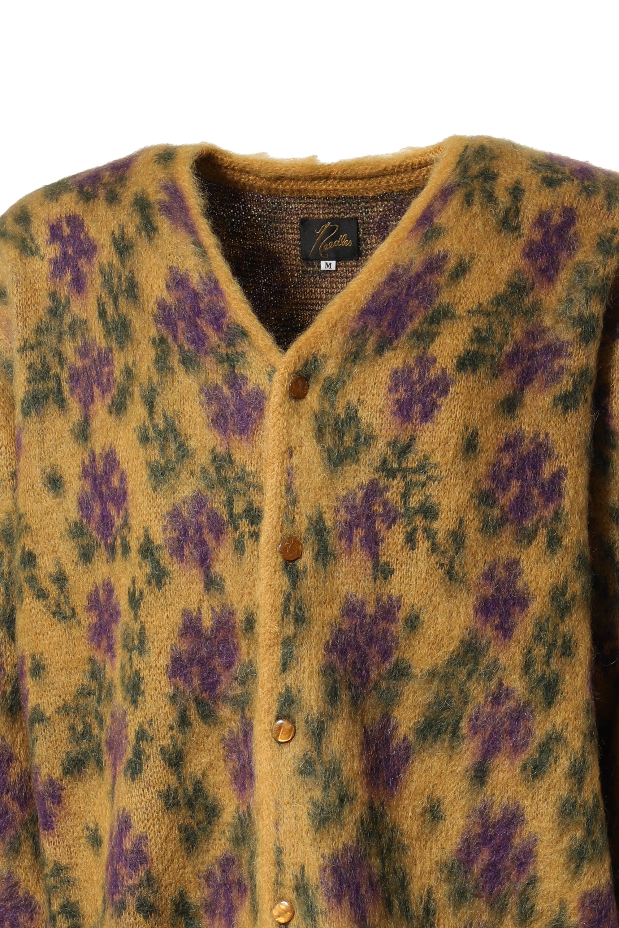 Needles Mohair Cardigan - Flower for Men | Lyst