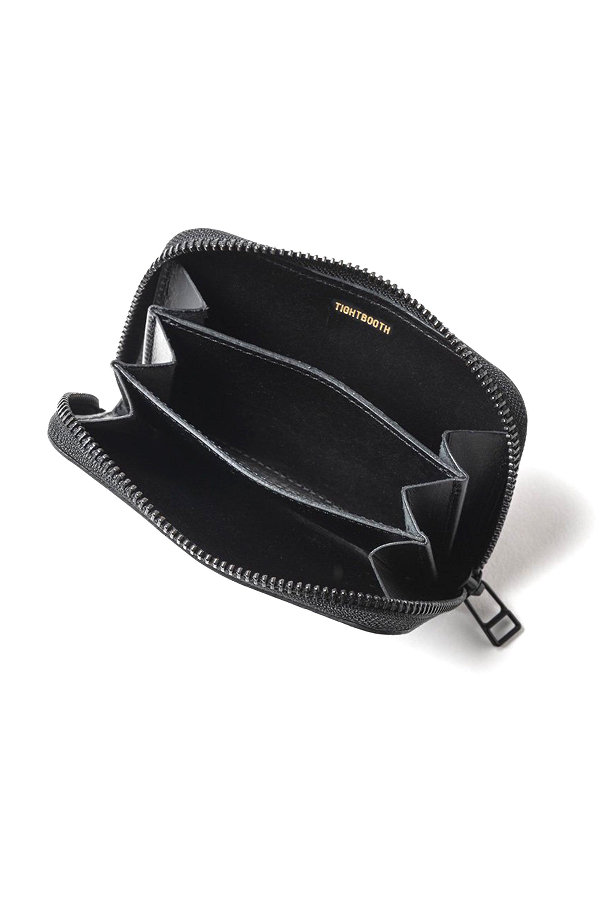 Tightbooth Leather Zip Around Wallet in Black for Men | Lyst