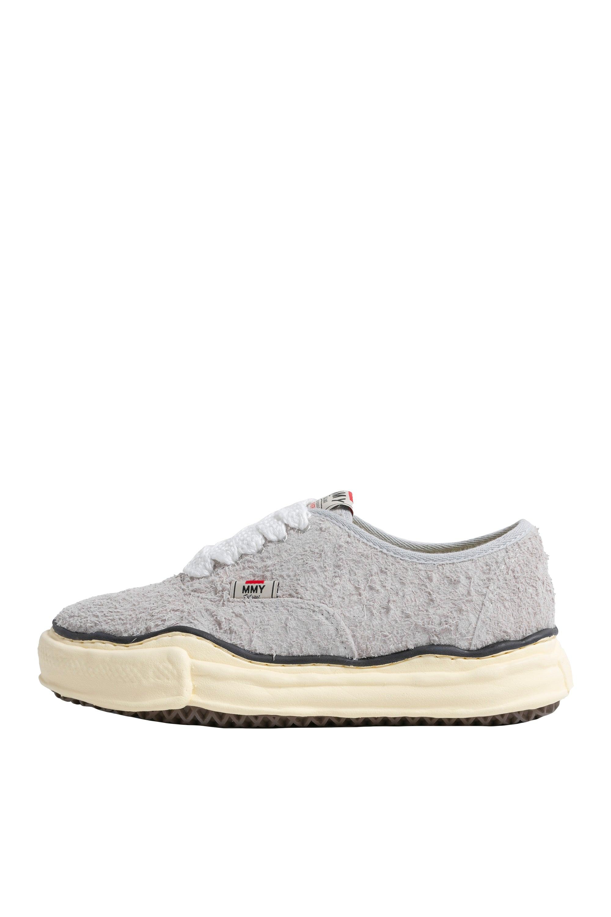 Maison Mihara Yasuhiro Baker Low Broken Suede in White | Lyst