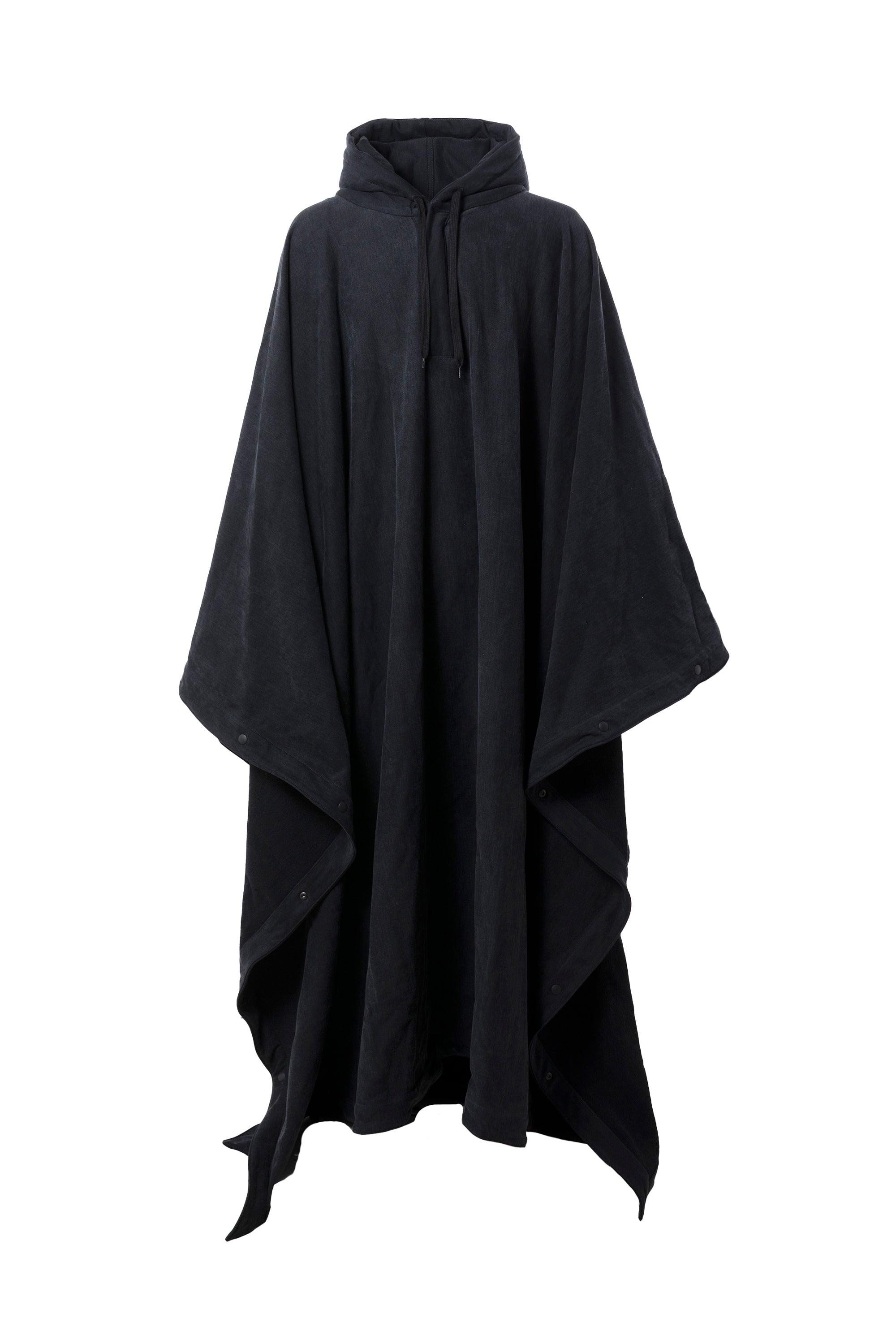 Vetements Molton Hooded Blanket Poncho in Black for Men | Lyst