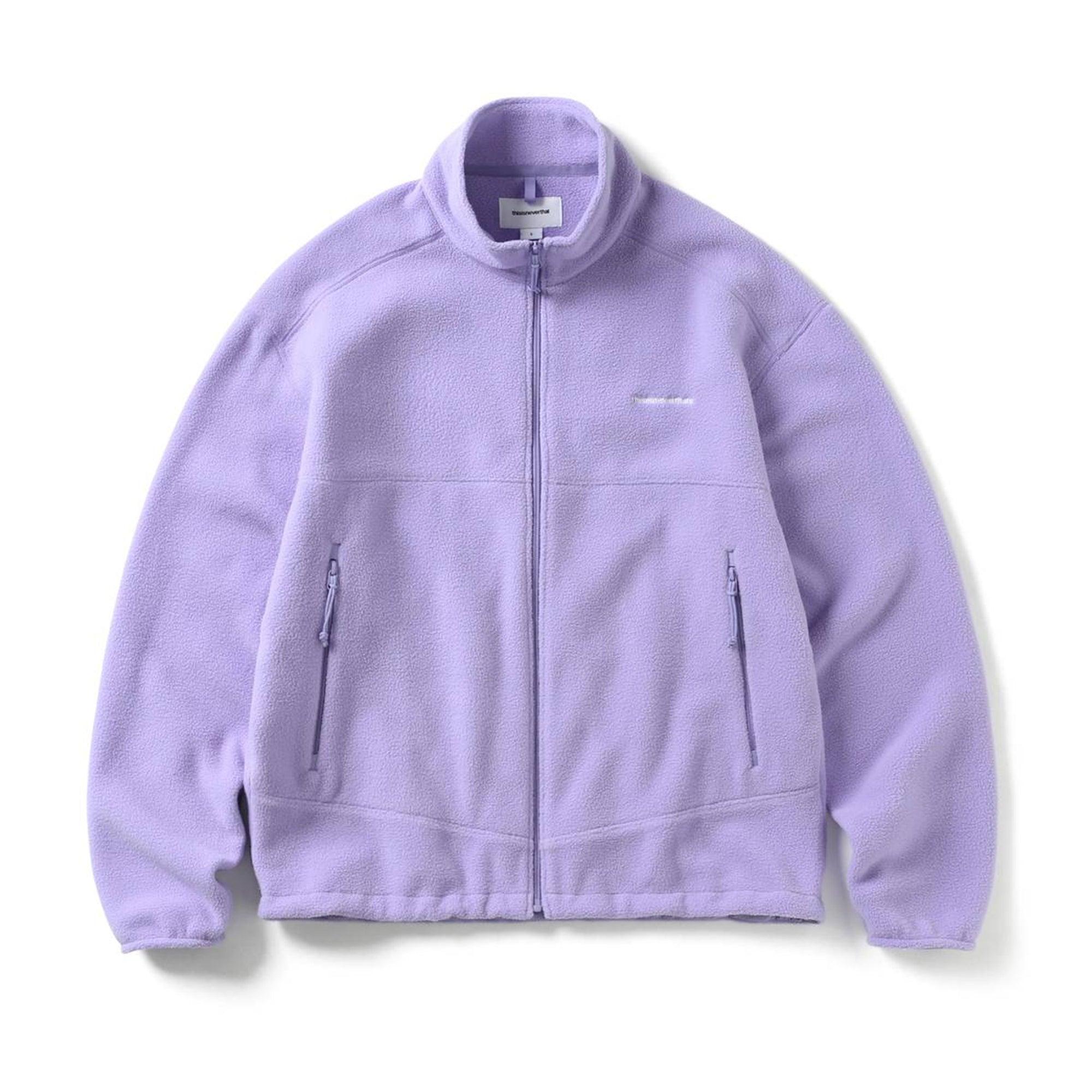 lilac fleece jacket