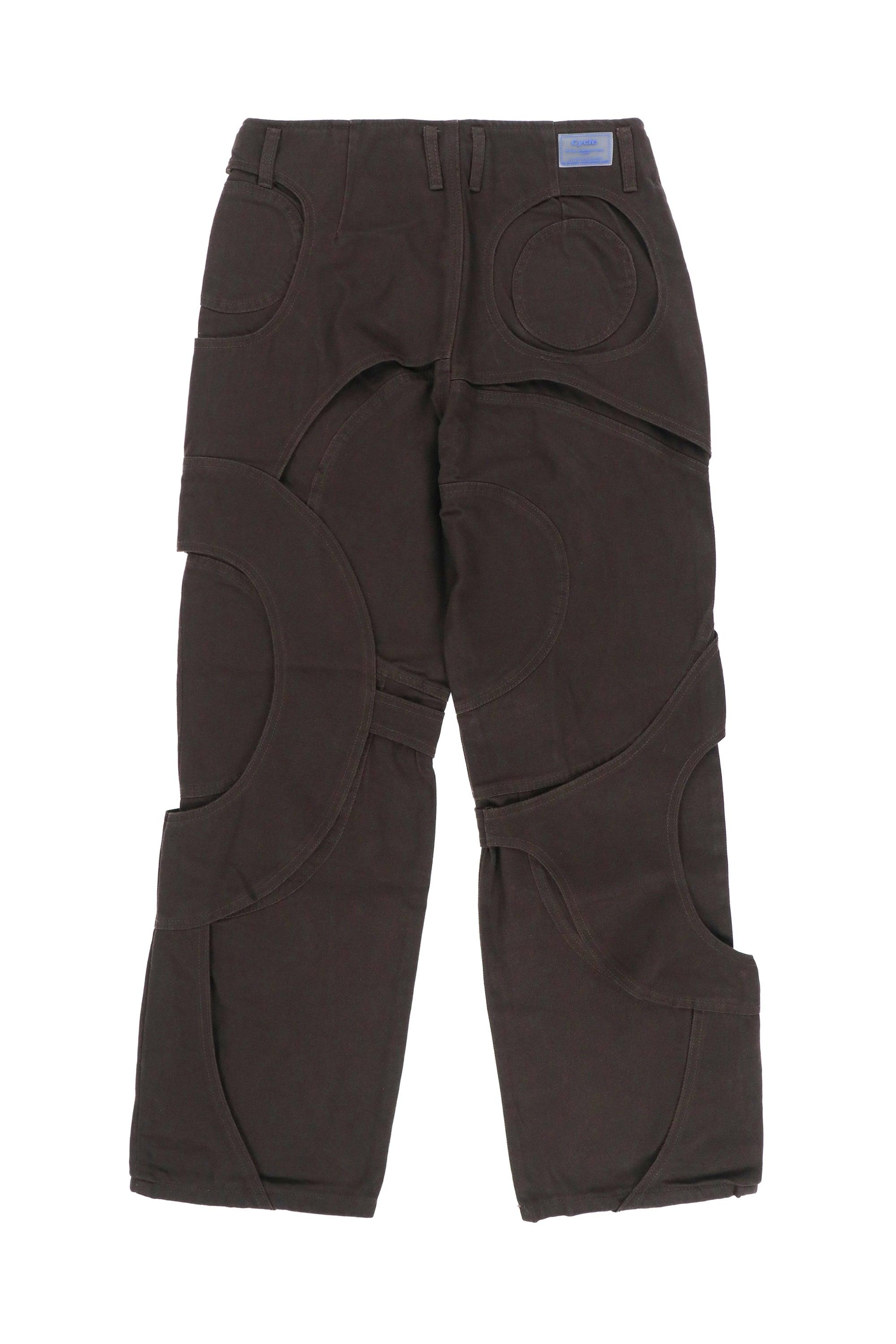 cycle by MYOB Circle Cut Out Denim in Gray | Lyst