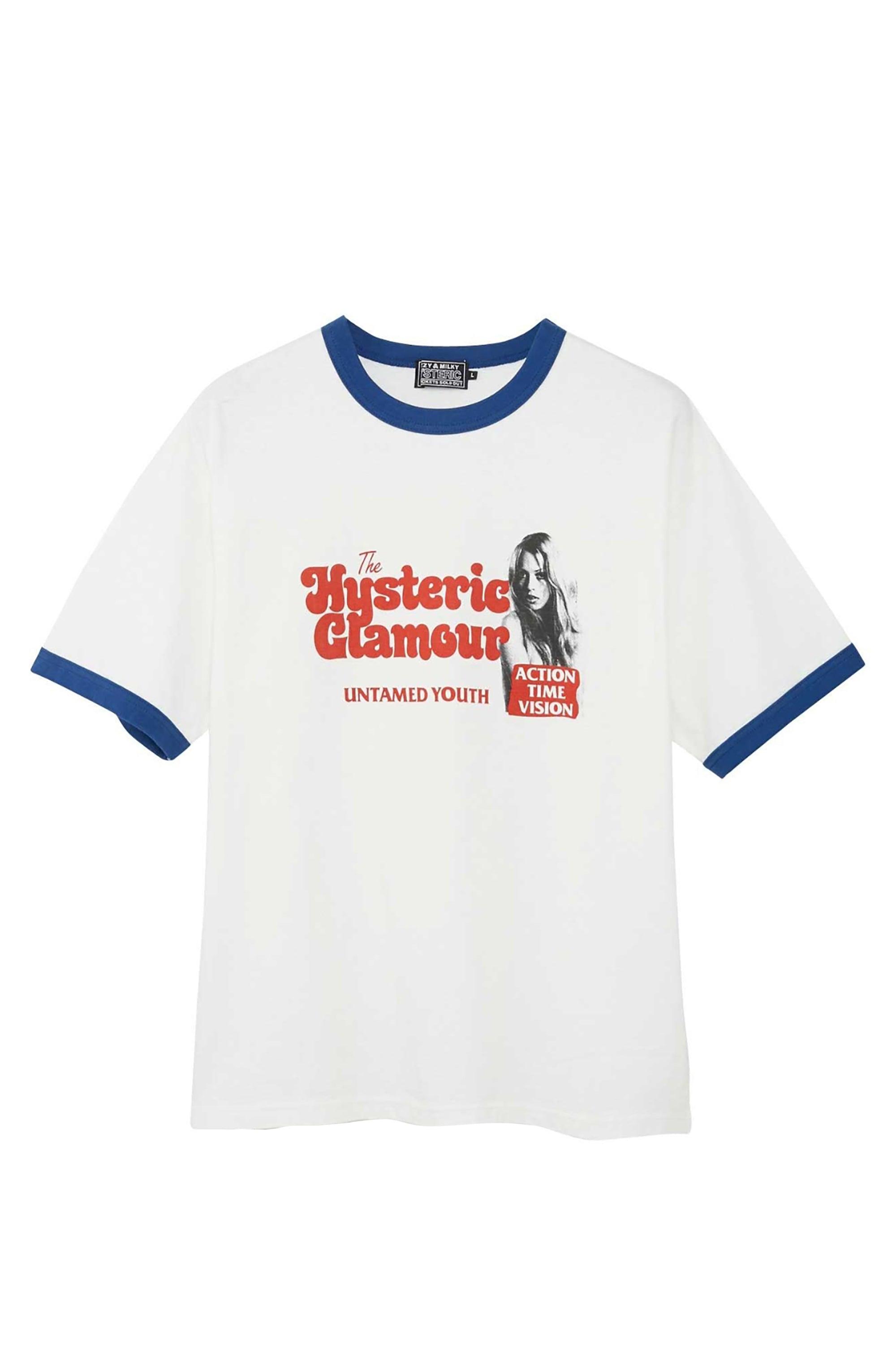 Hysteric Glamour Untamed Youth T-shirt in White for Men | Lyst