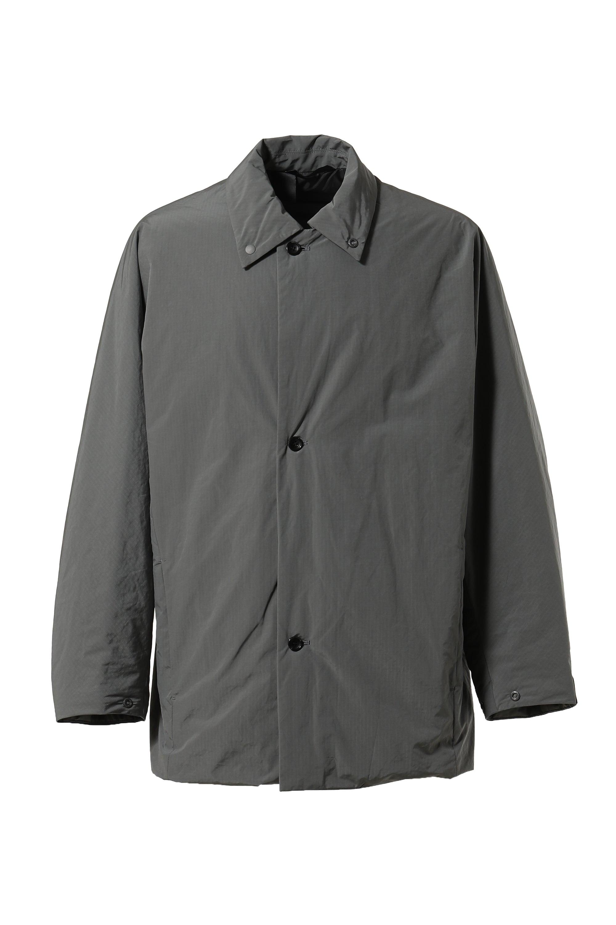 N. Hoolywood Short Balmacaan Coat in Gray for Men | Lyst