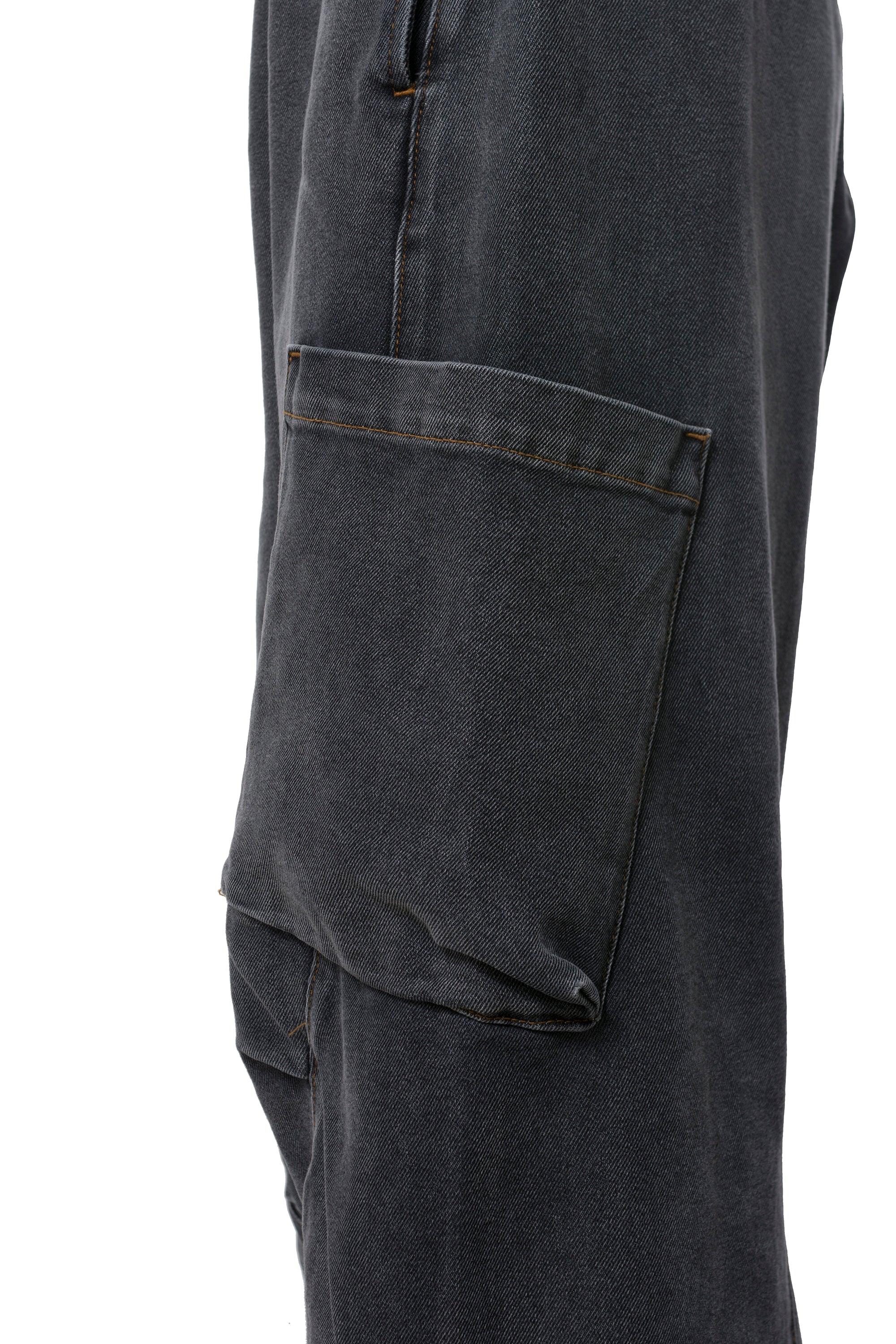 N. Hoolywood Men's Blue Wide Easy Pants